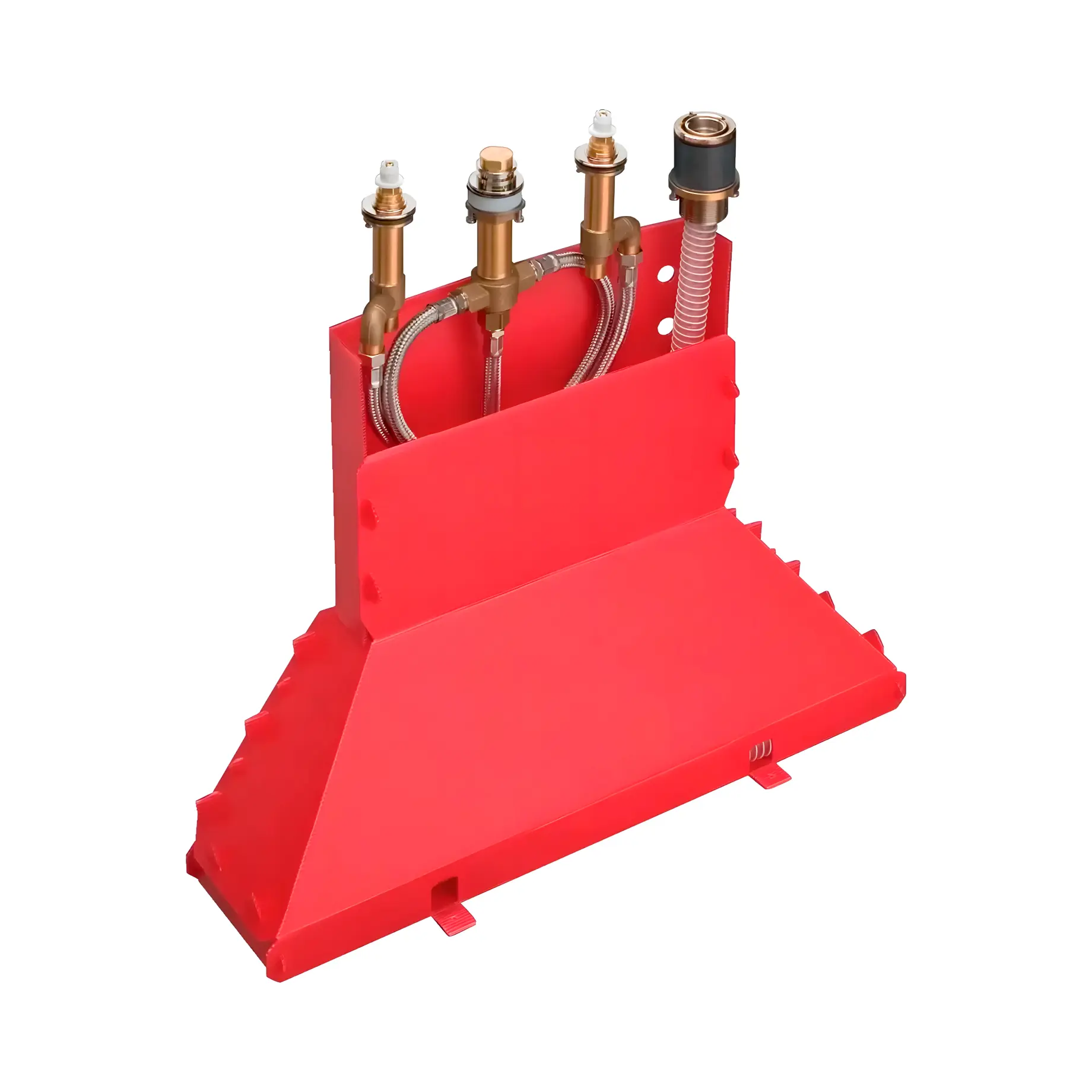 Прихована частина для змішувача на борт ванни на 4 отвори