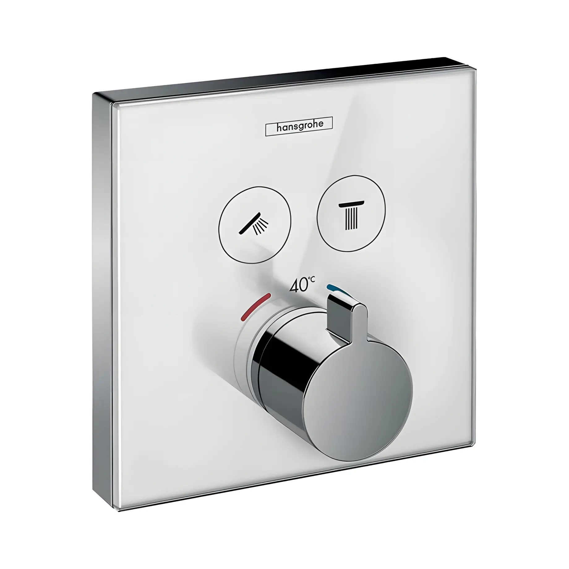 Термостат для ванни та душу ShowerSelect Glass