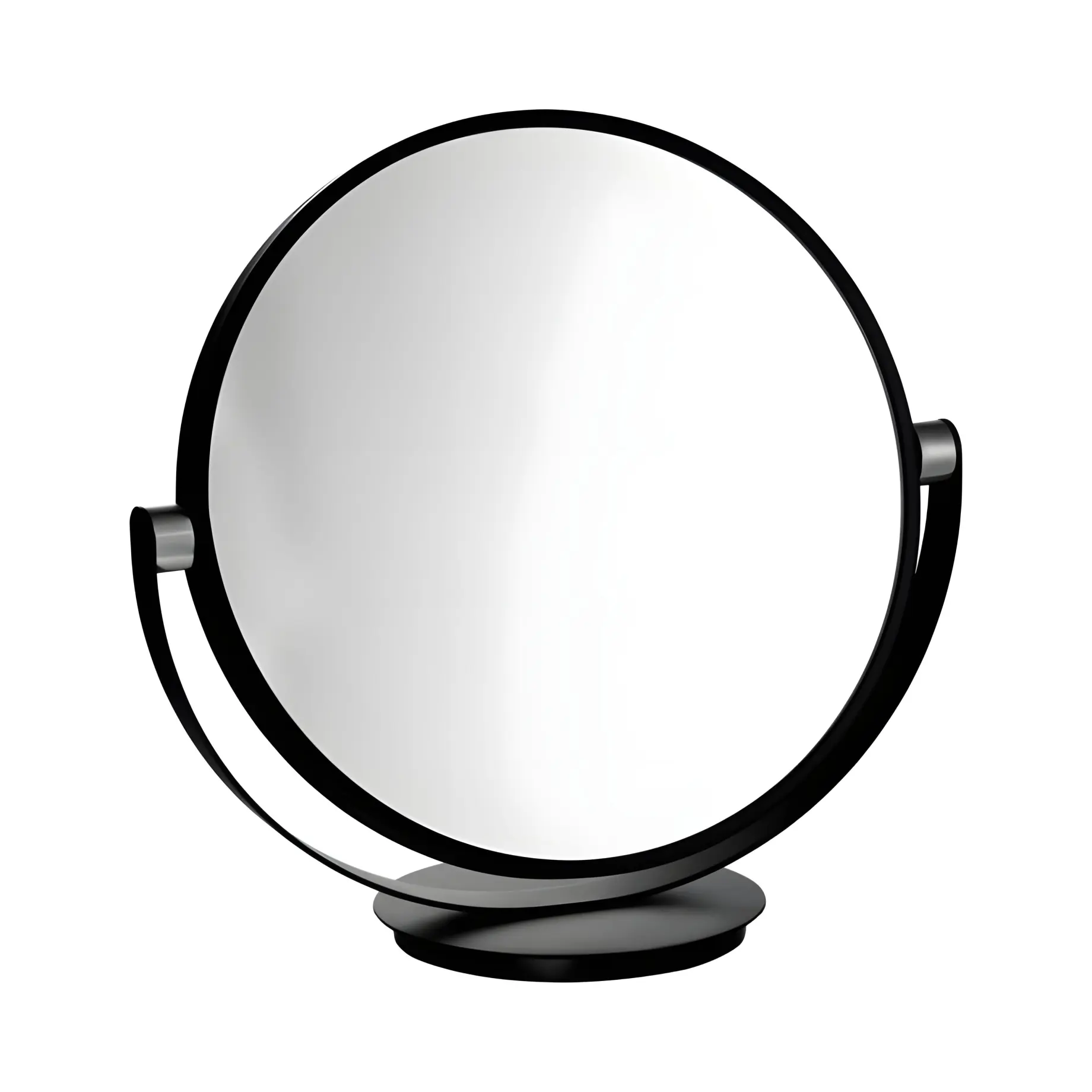 Дзеркало настільне косметичне, 5-х збільшення Club Vanity (колір - чорний матовий/хром)