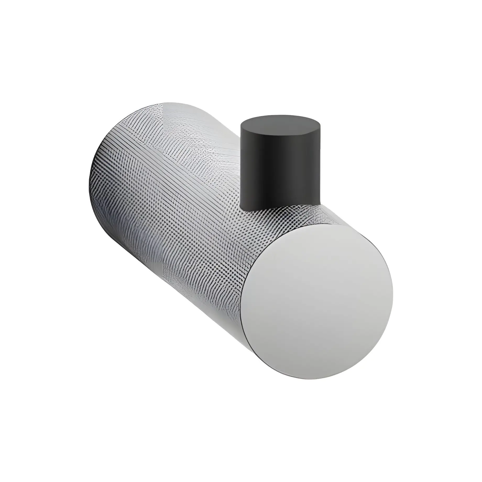 Гачок Club (колір - чорний матовий/хром)