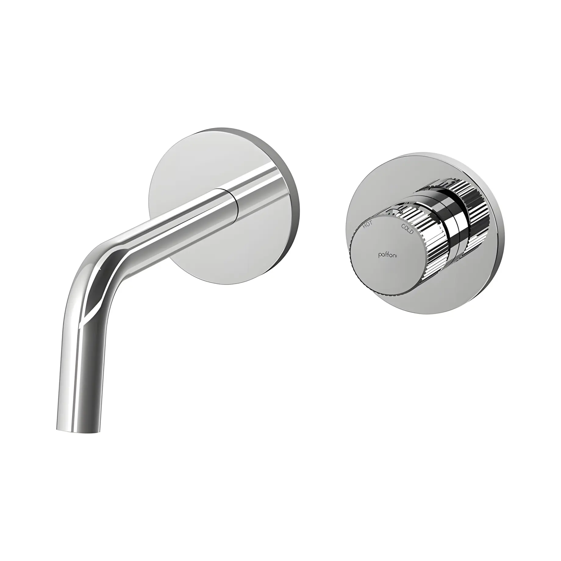 Змішувач для раковини настінний  Jo вилив 248 мм