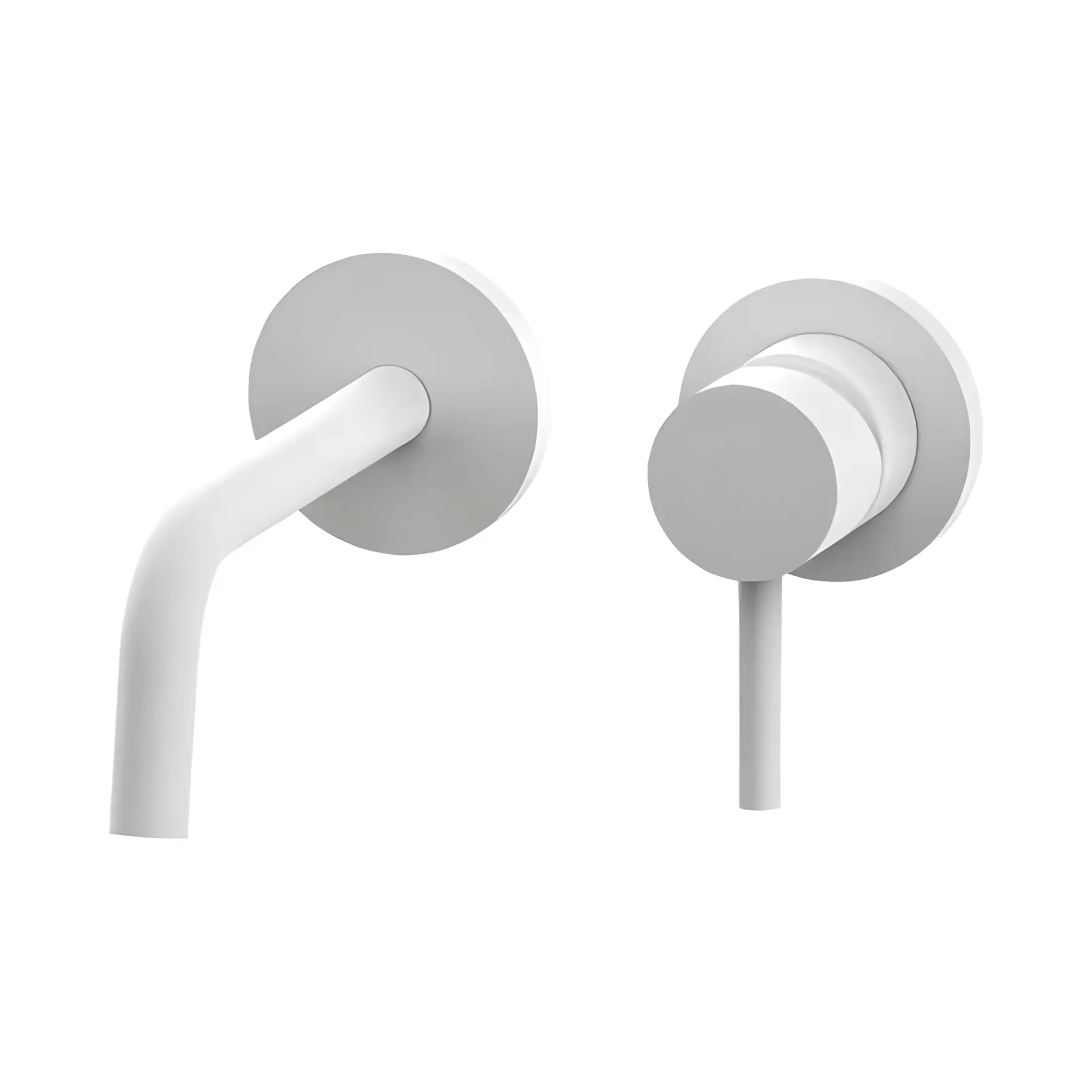 Змішувач для раковини настінний  Light вилив 178 мм