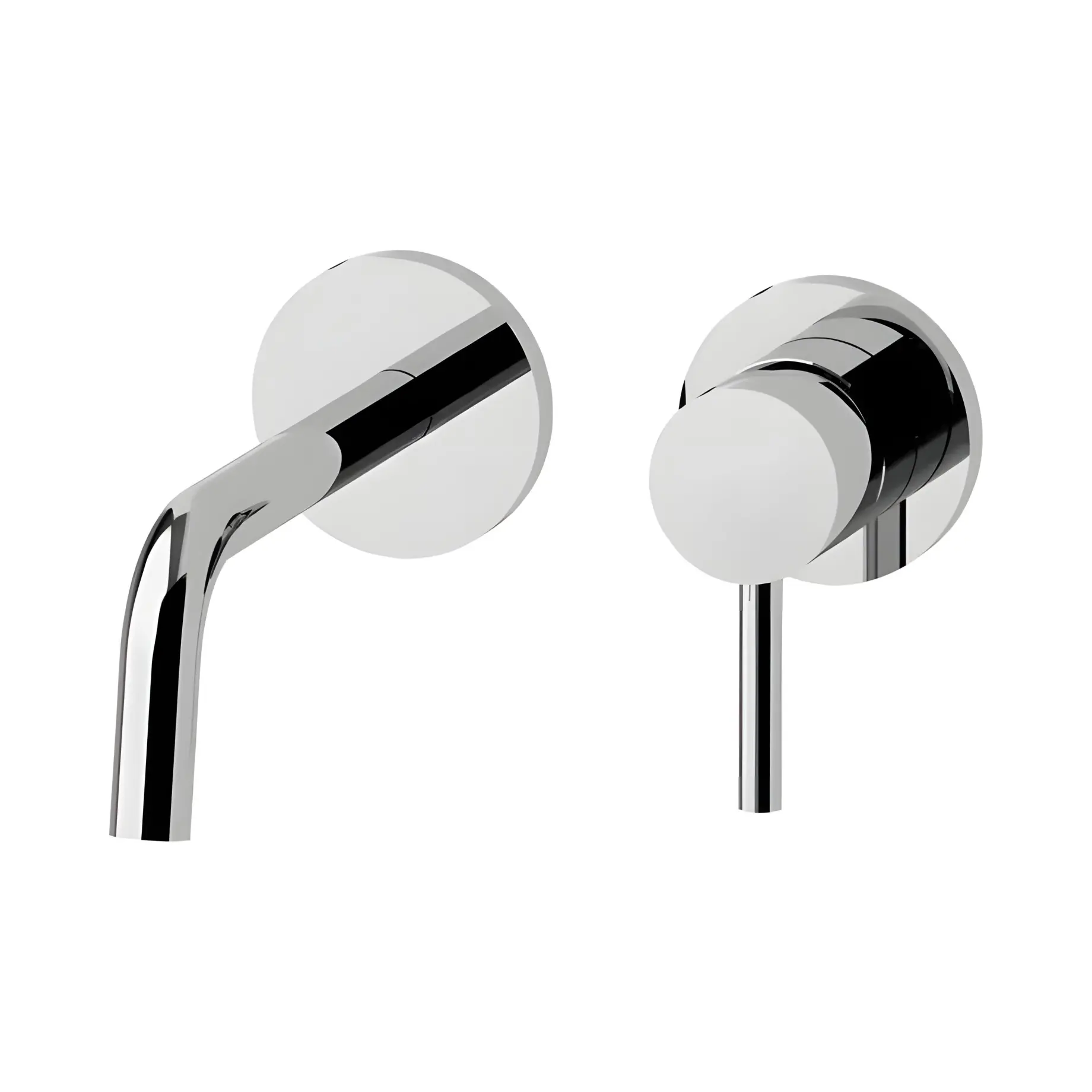 Змішувач для раковини настінний  Light вилив 178 мм