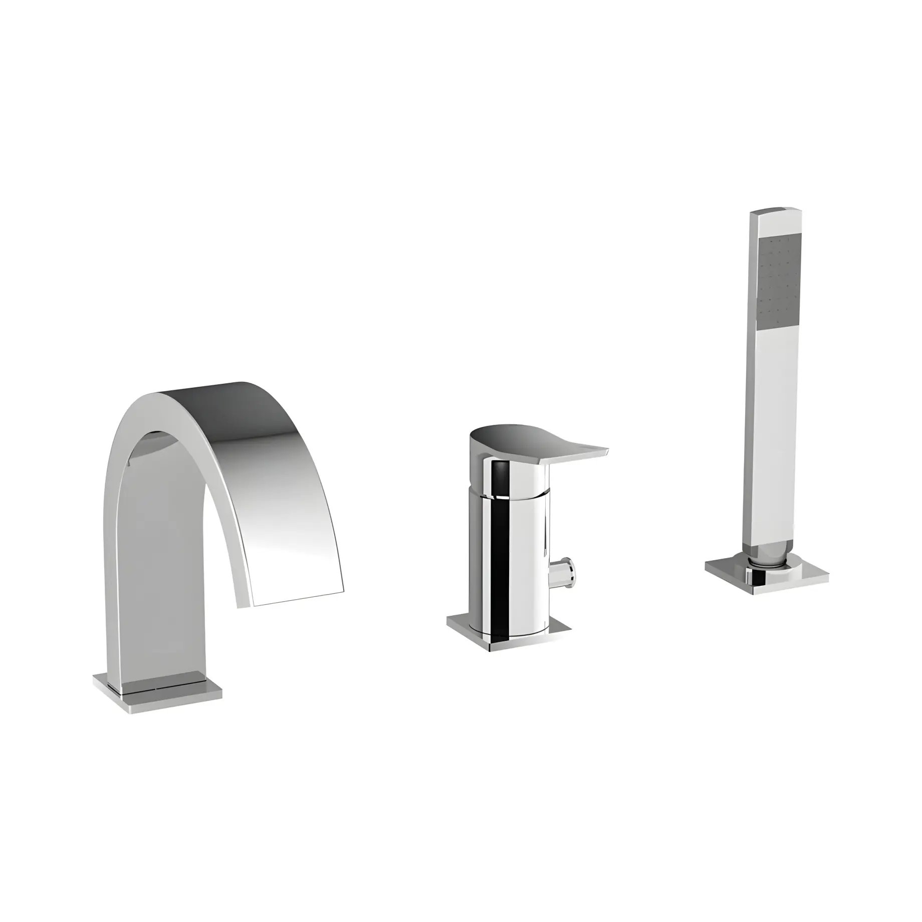 Змішувач на борт ванни  Tilt