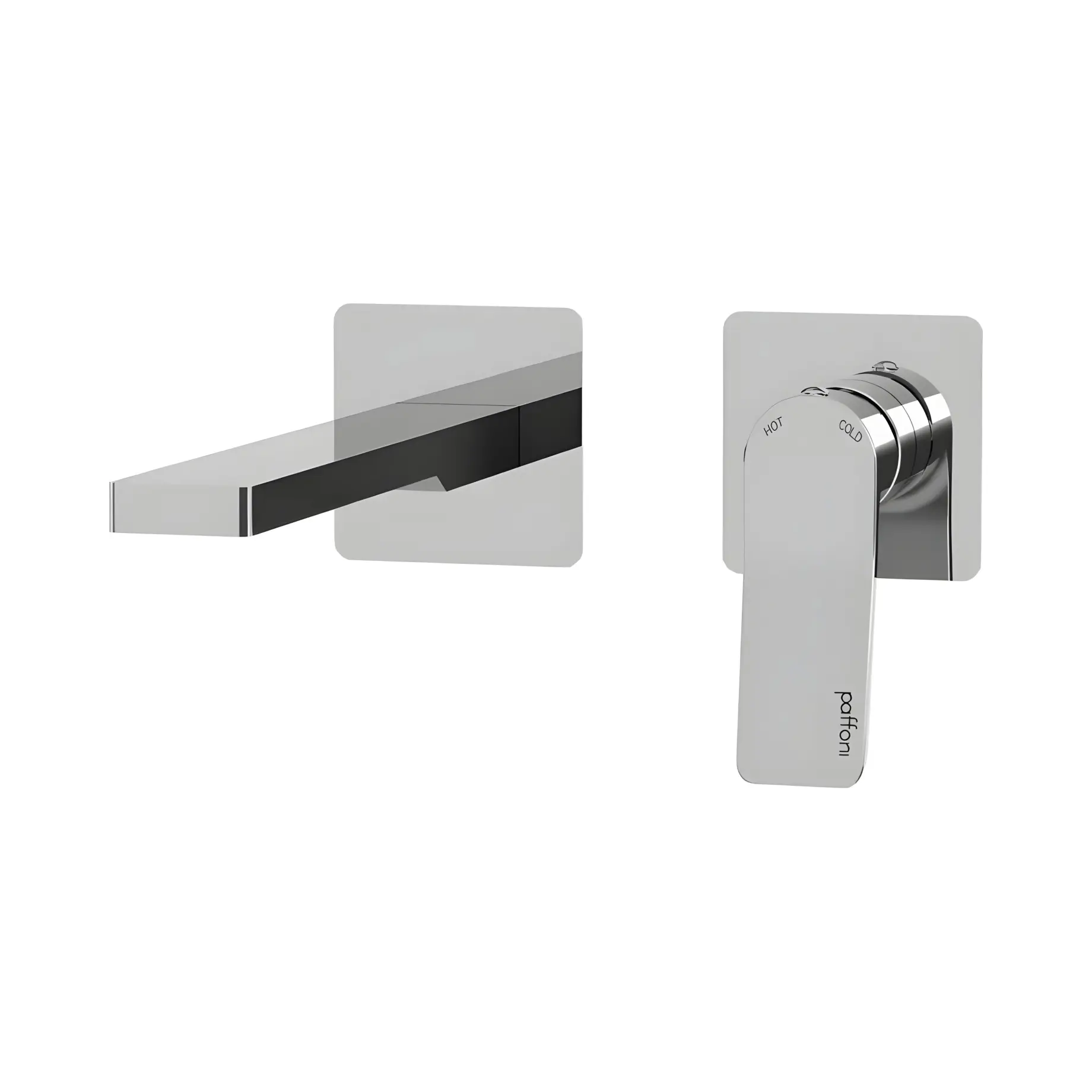 Змішувач для раковини настінний  Tilt вилив 150 мм