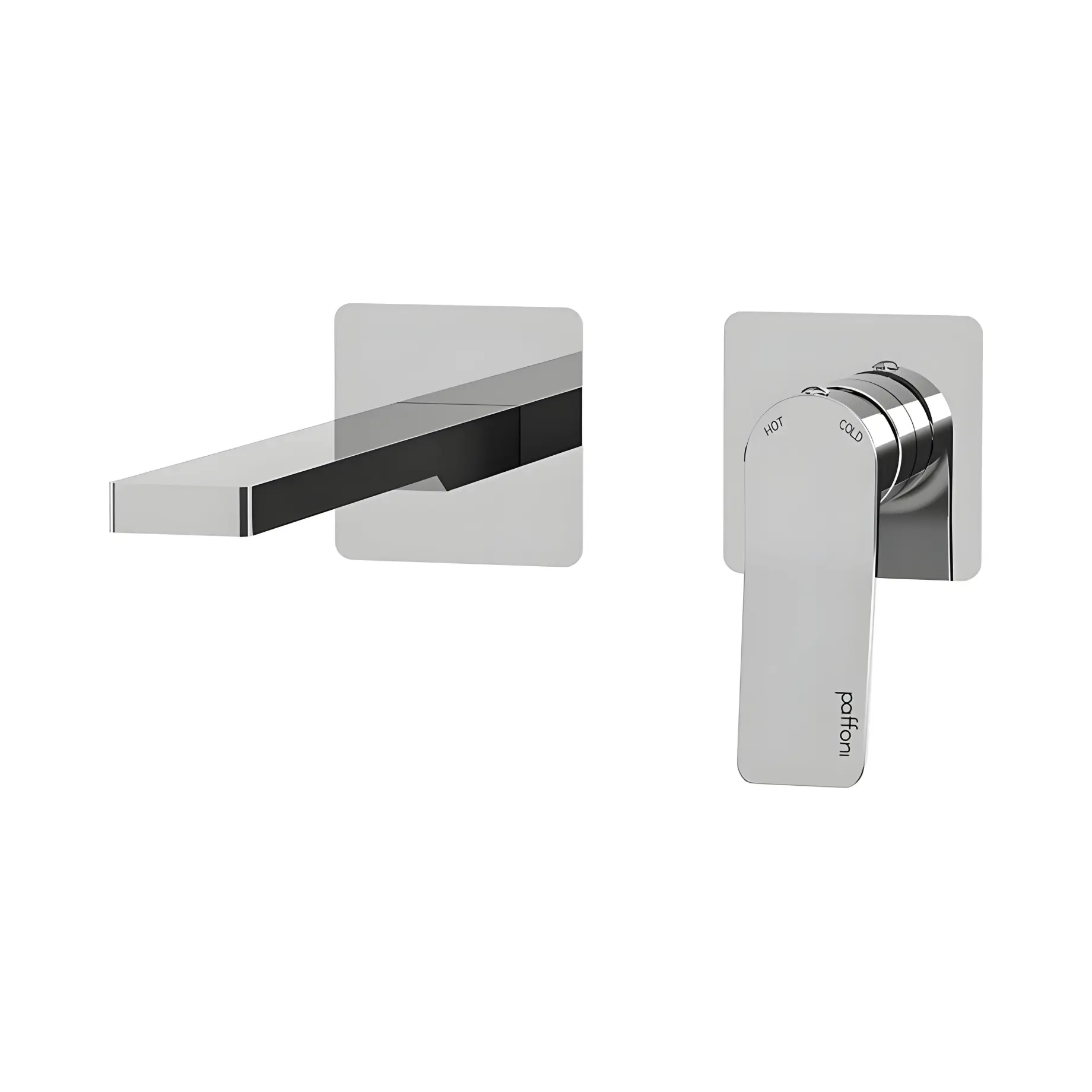 Змішувач для раковини настінний  Tilt вилив 240 мм