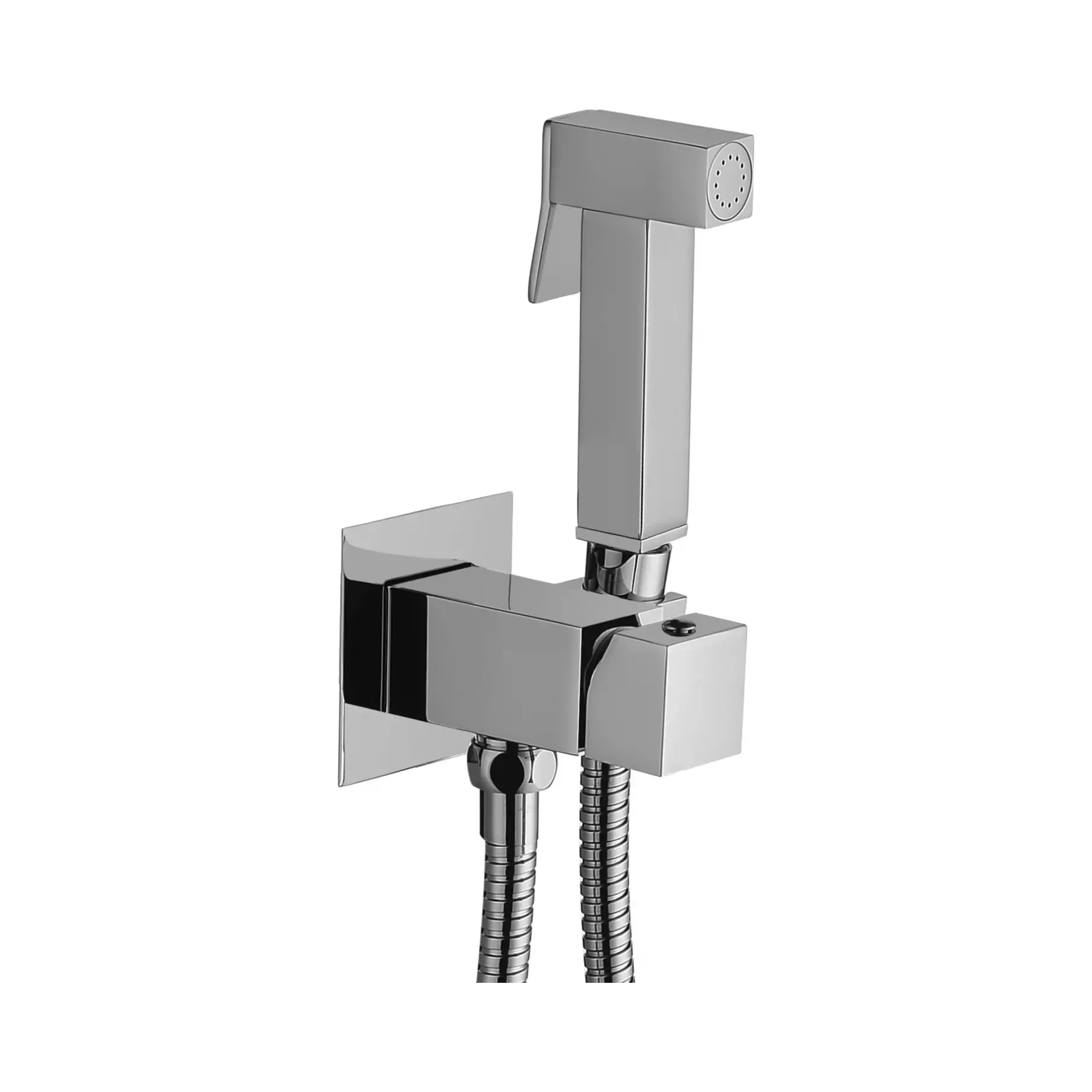 Гігієнічний душ  Tweet Square Mix зі змішувачем та шлангом  ZDUP 112 CR