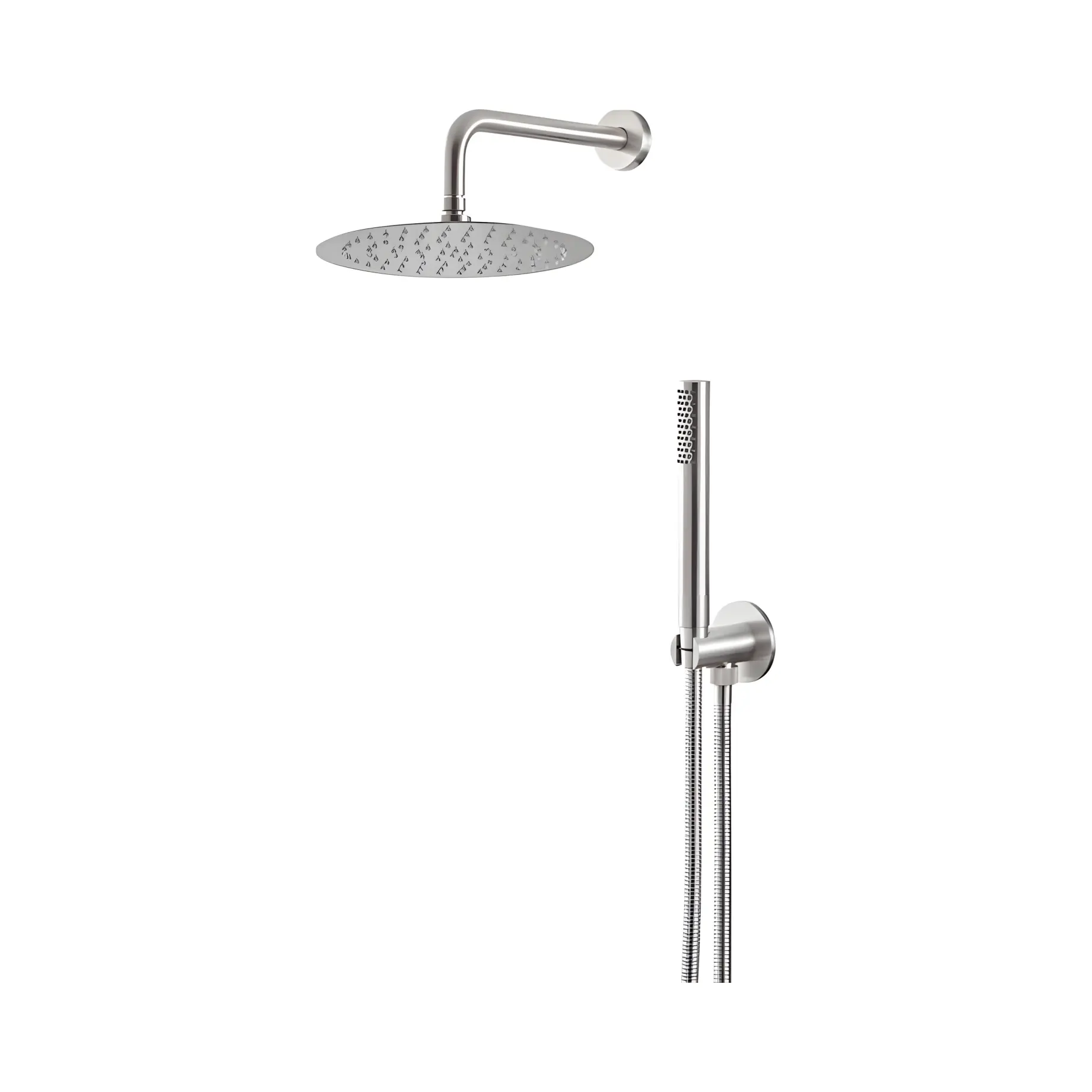 Душовий комплект з верхнiм та ручним душем