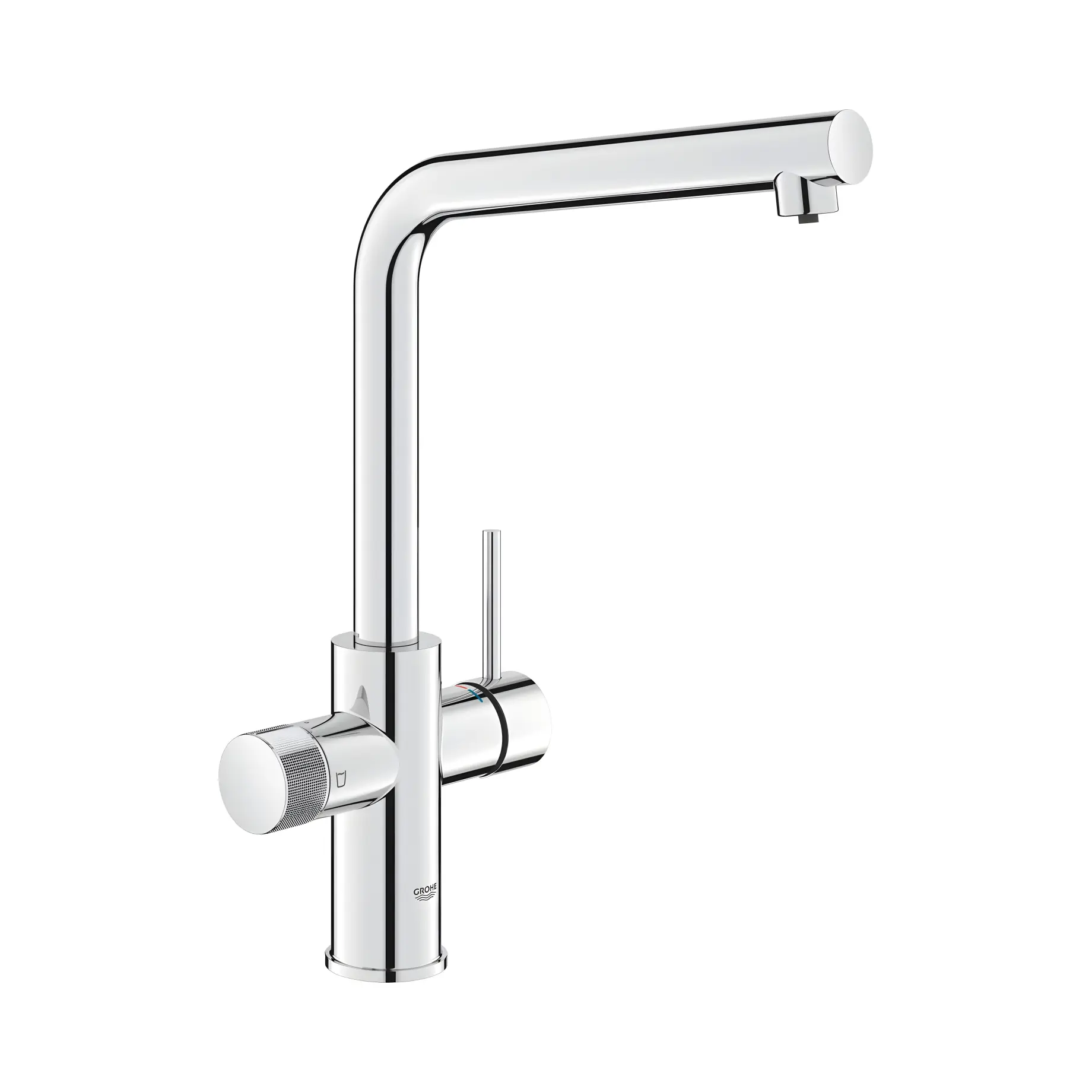 Змішувач для кухні для подачі технічної і фільтрованої води Blue Pure Minta