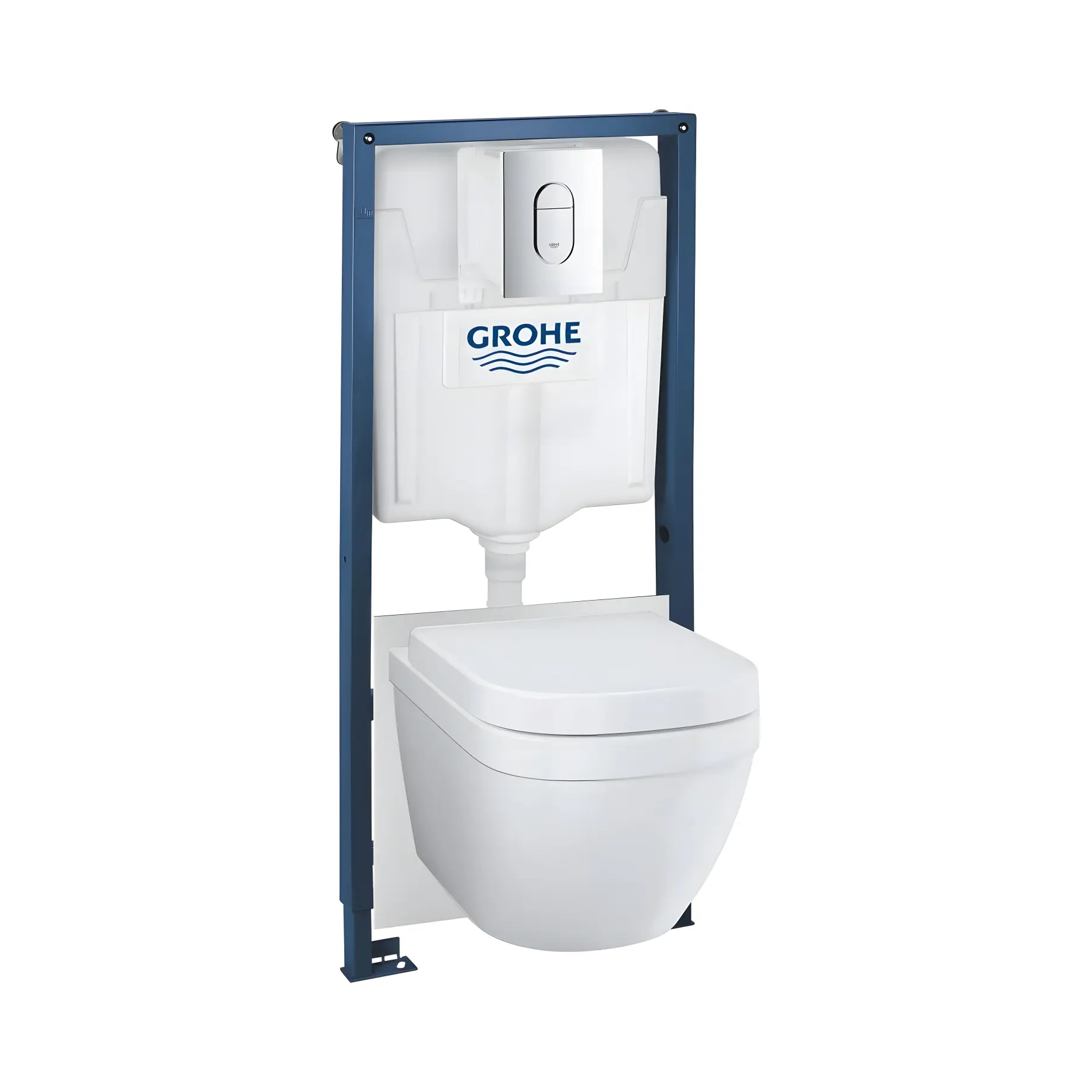 Комплект для унітазу з інсталяціює 5 в 1 Solido