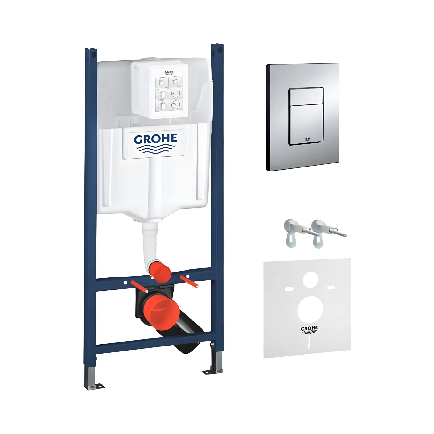 Інсталяція для унітазу Rapid SL 3 в 1 з клавішею Skate Cosmopolitan