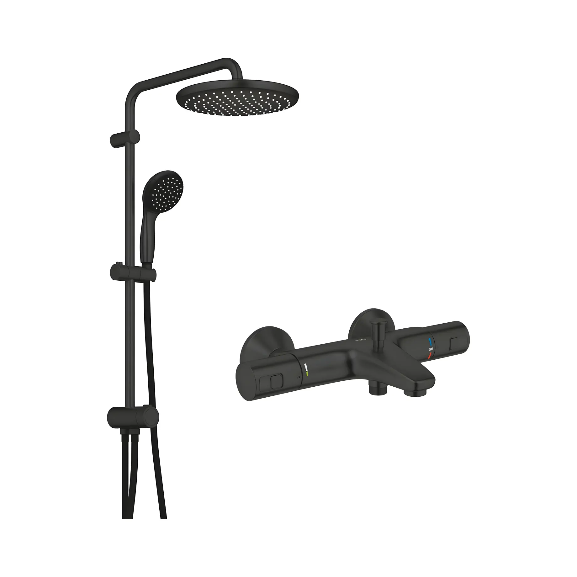 Термостат для ванни Precision Start з душовою колоною