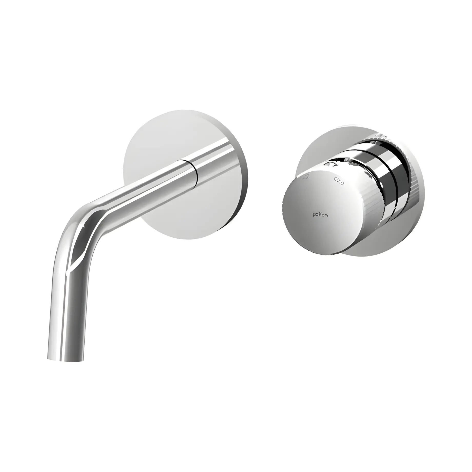 Змішувач для раковини настінний  Jo вилив 178 мм