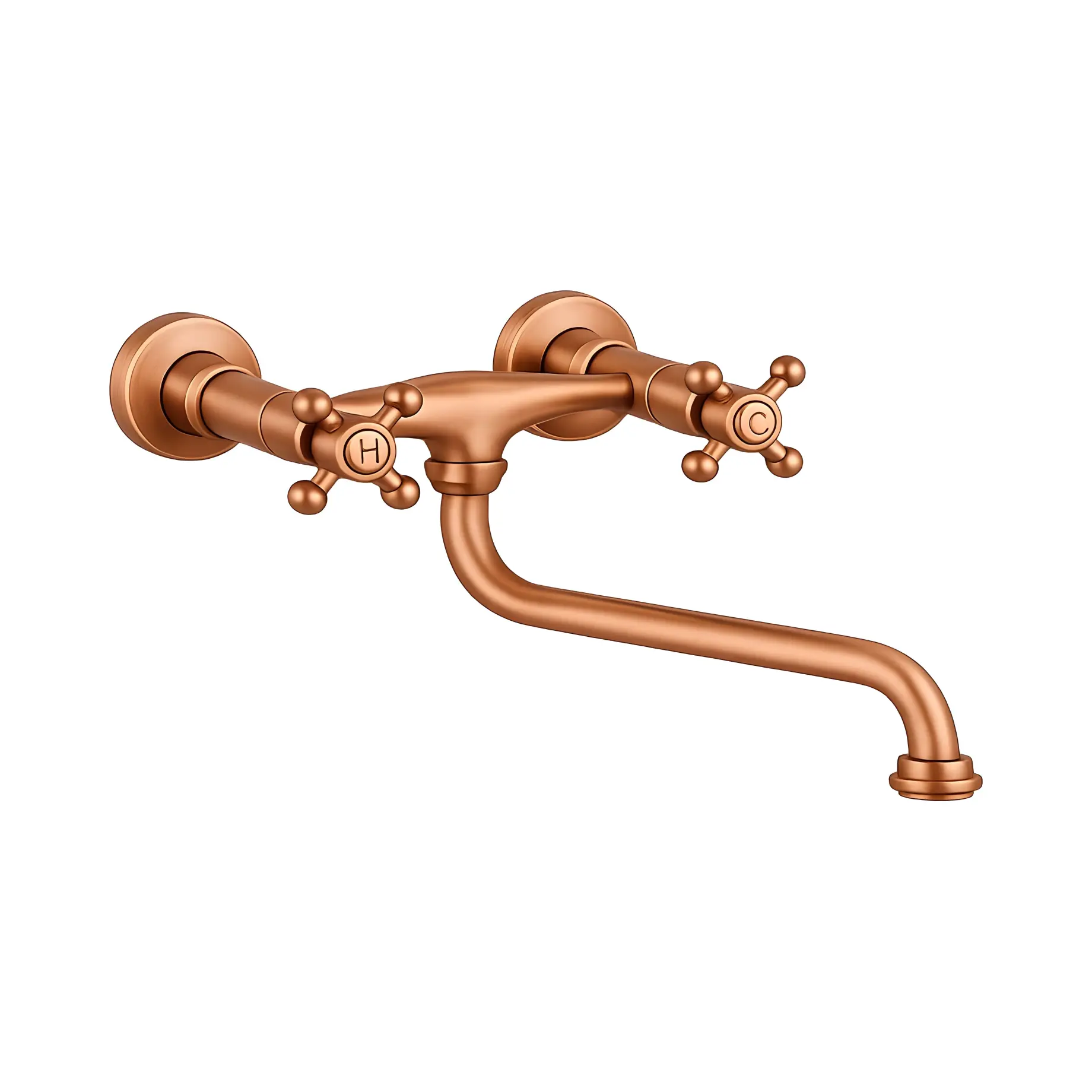 Змішувач для кухні настінний вилив 180 мм  Belinda