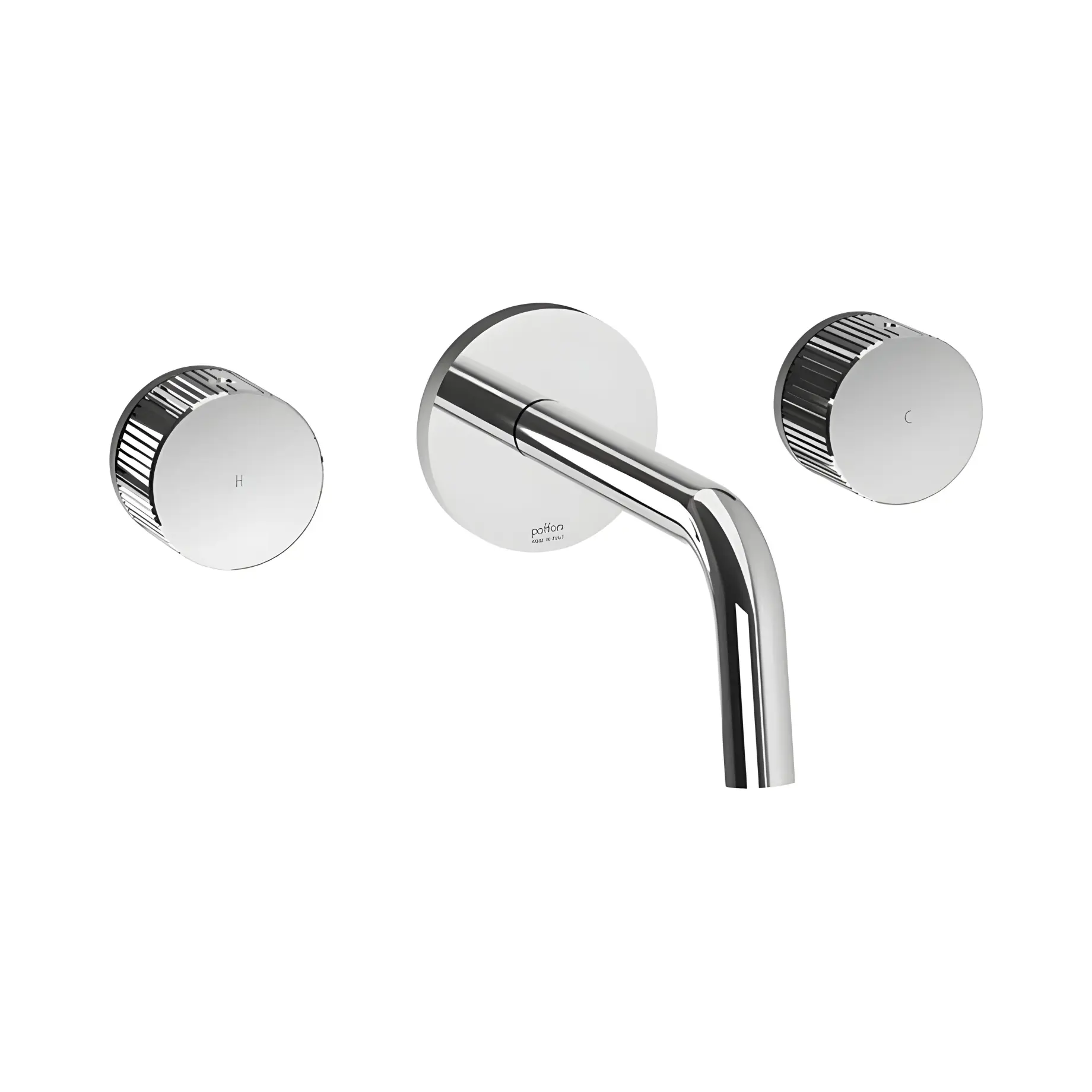 Змішувач для раковини настінний  Jo вилив 175 мм