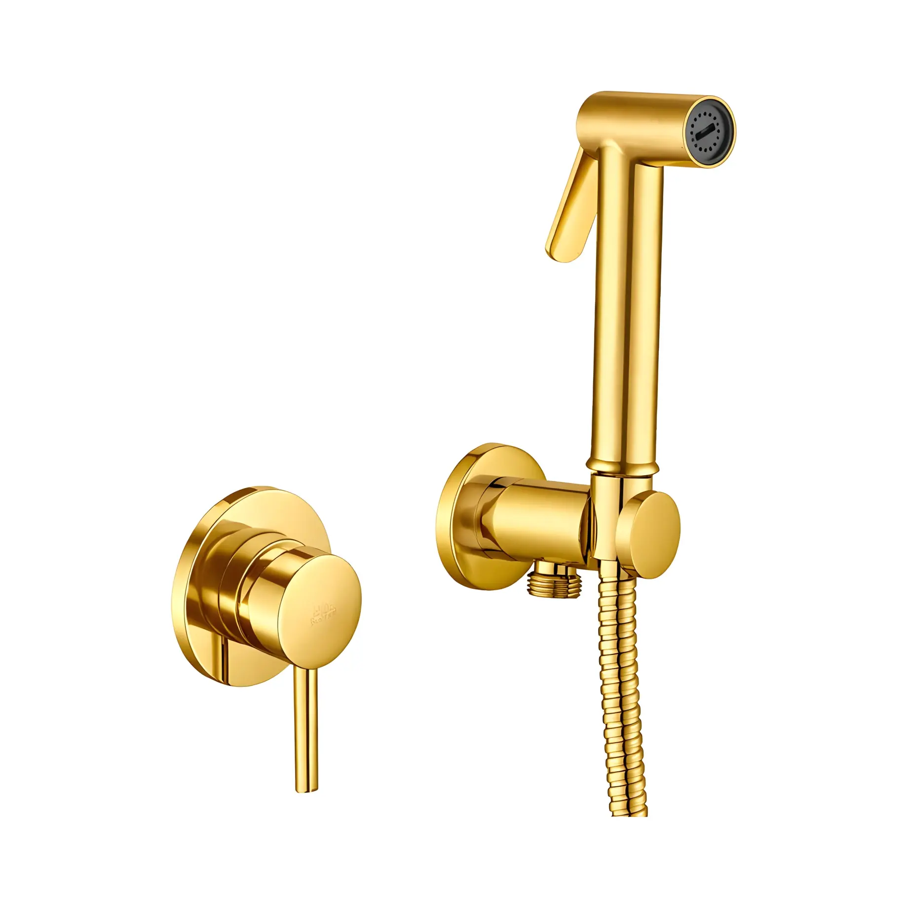 Гігієнічний душ прихованого монтажу  Tweet Round зі змішувачем та шлангом