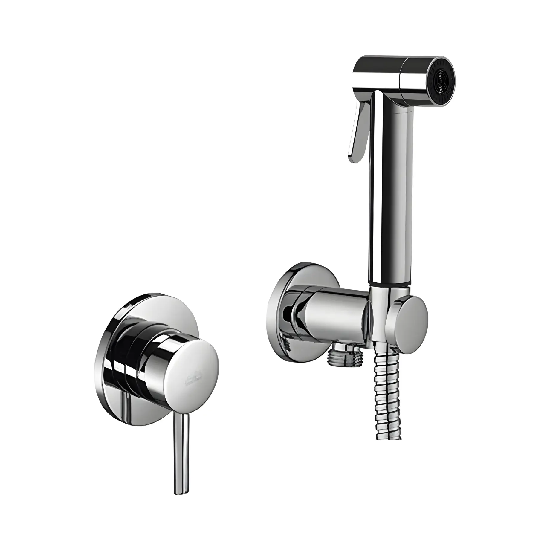 Гігієнічний душ прихованого монтажу  Tweet Plus зі змішувачем та шлангом ДВА ВИДА СТРУЇ