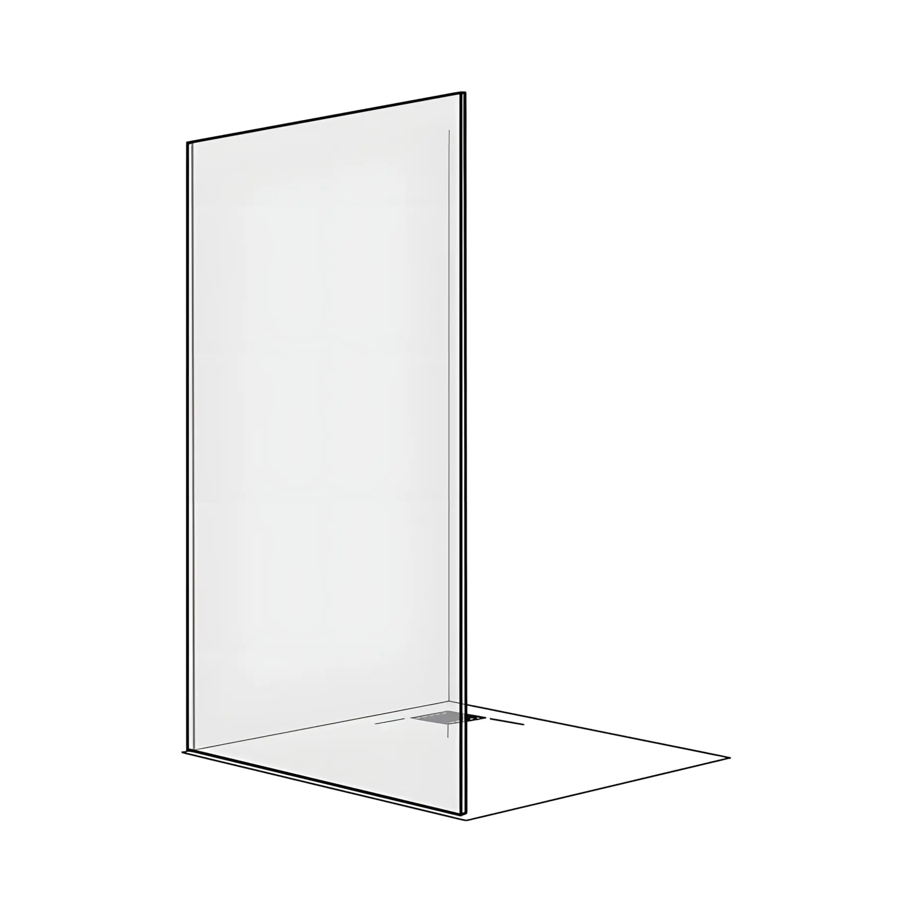 Душова стінка Walk-in Air 2