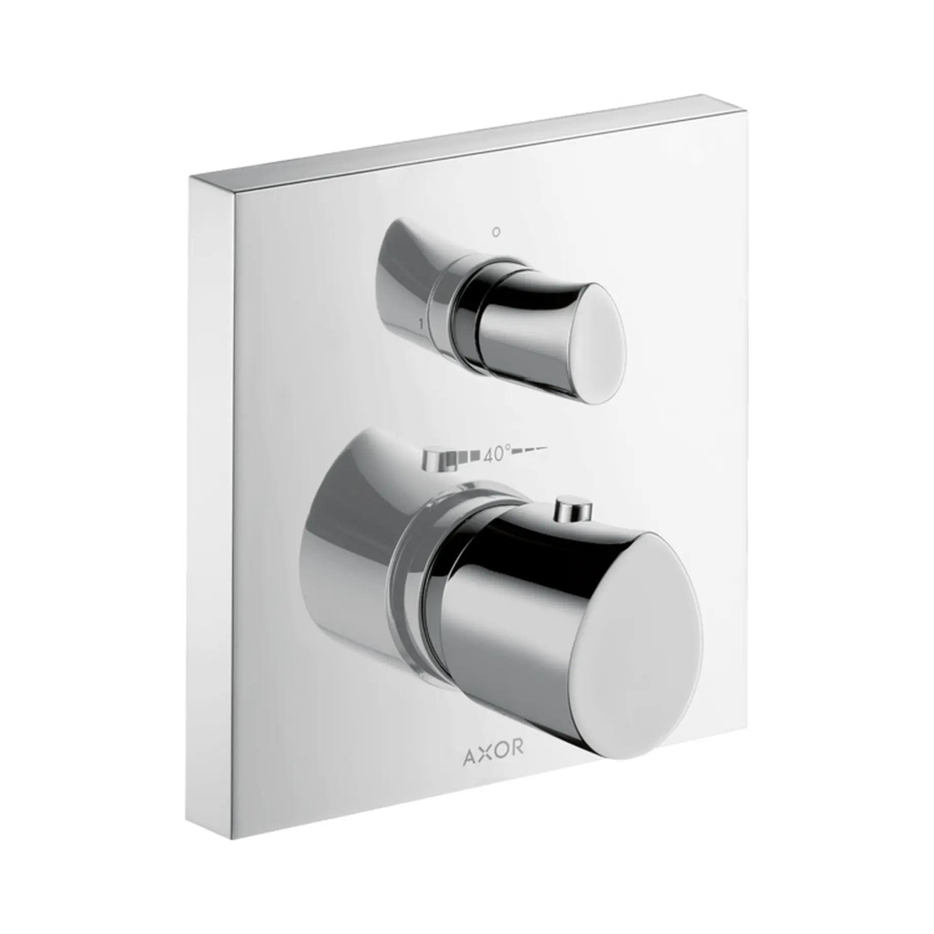 Змішувач прихованого монтажу для ванни/душу з термостатом Starck Organic