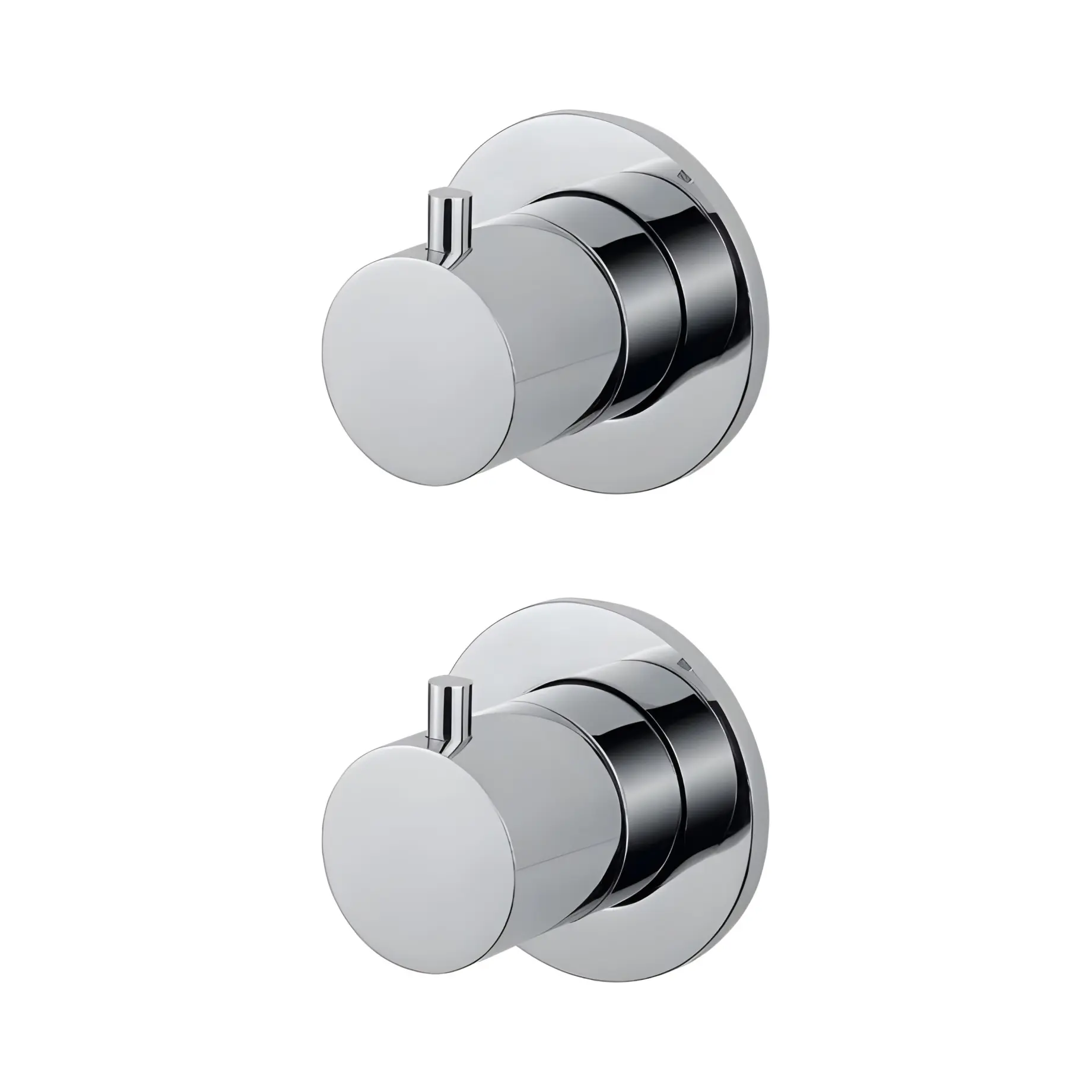 Термостатичний змішувач для ванни / душу прихованого монтажу TRIBUTO на 2 споживачі