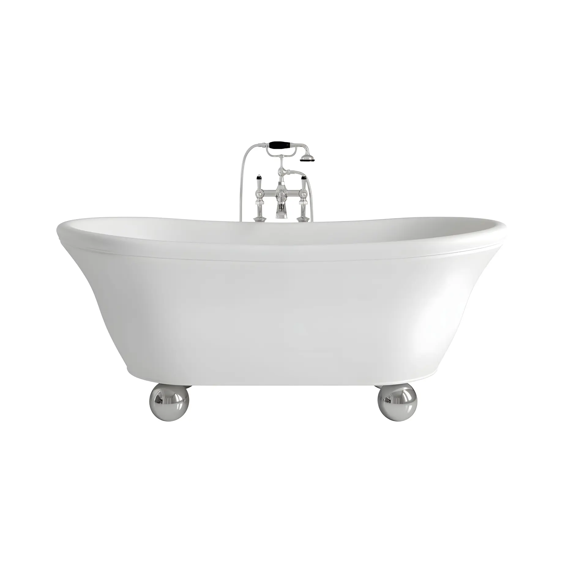 Ванна Aurora Bijoux White