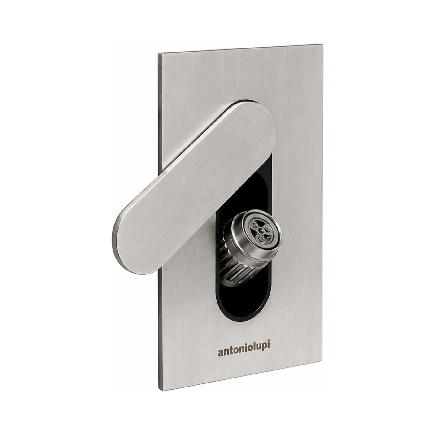 Гігієнічний душ INTENSO Antoniolupi INTENSO (Satinato) Satin Stainless Steel — вид на білому тлі