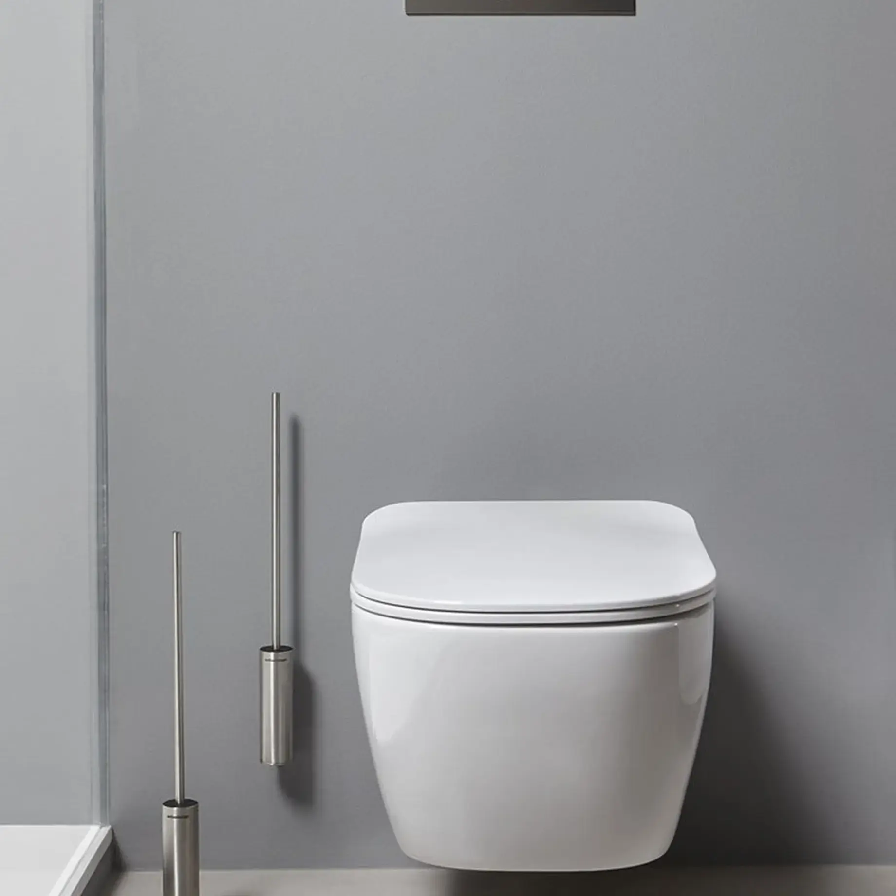 Щітка для унітазу RAPIDO Antoniolupi RAPIDO1 — вид ззаду