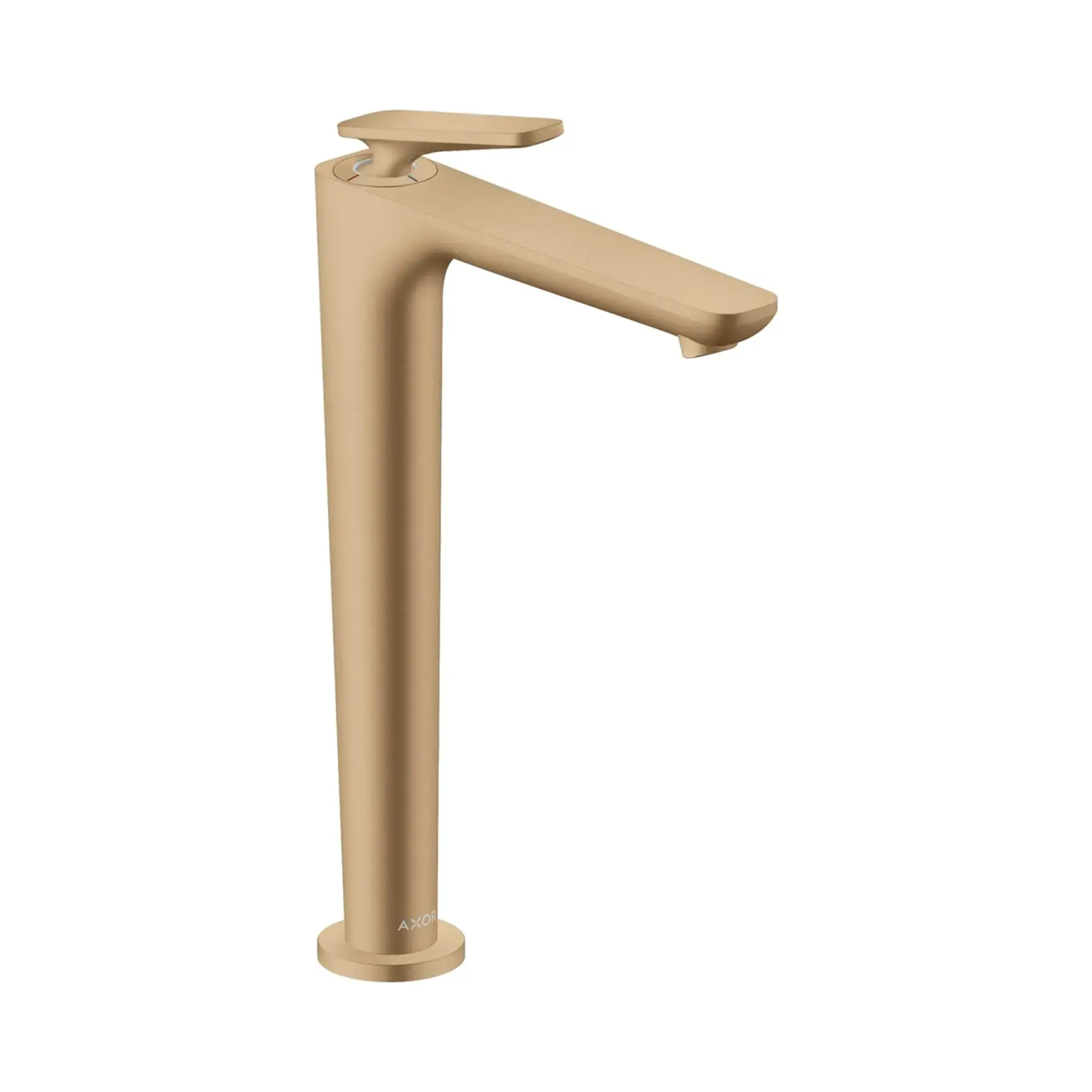 Змішувач для умивальника Citterio C 250 CoolStart Axor 49050140 Brushed Bronze — вид на білому тлі