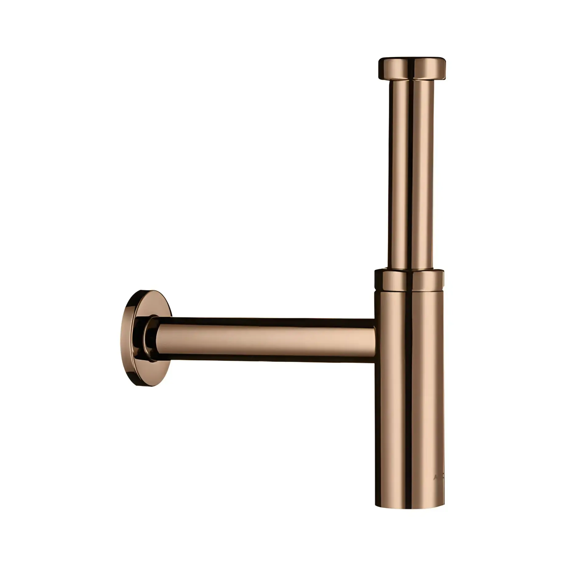Сифон для раковини Flowstar S Axor 51305300 Polished Red Gold — вид на білому тлі