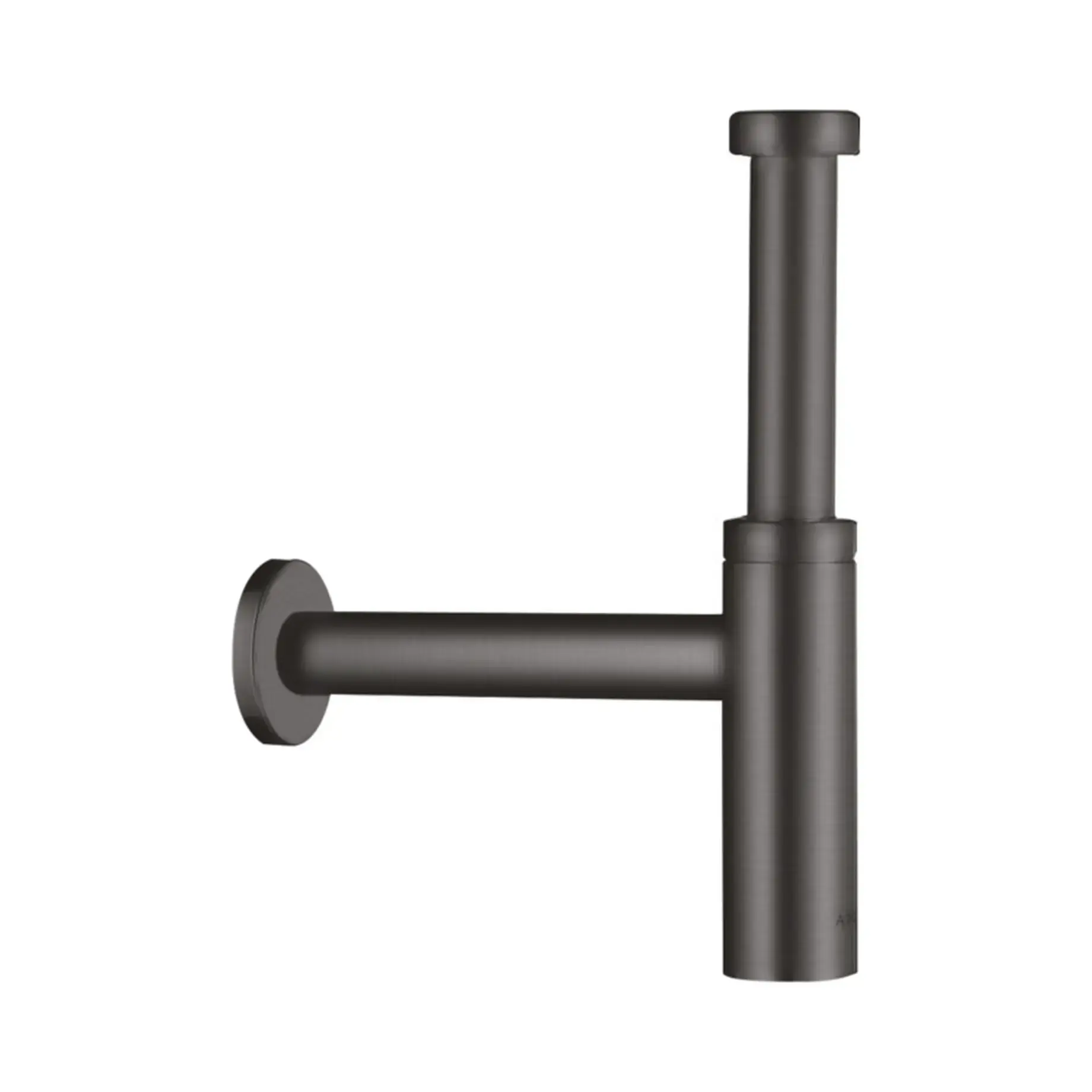 Сифон для раковини Flowstar S Axor 51305340 Brushed Black Chrome — вид на білому тлі