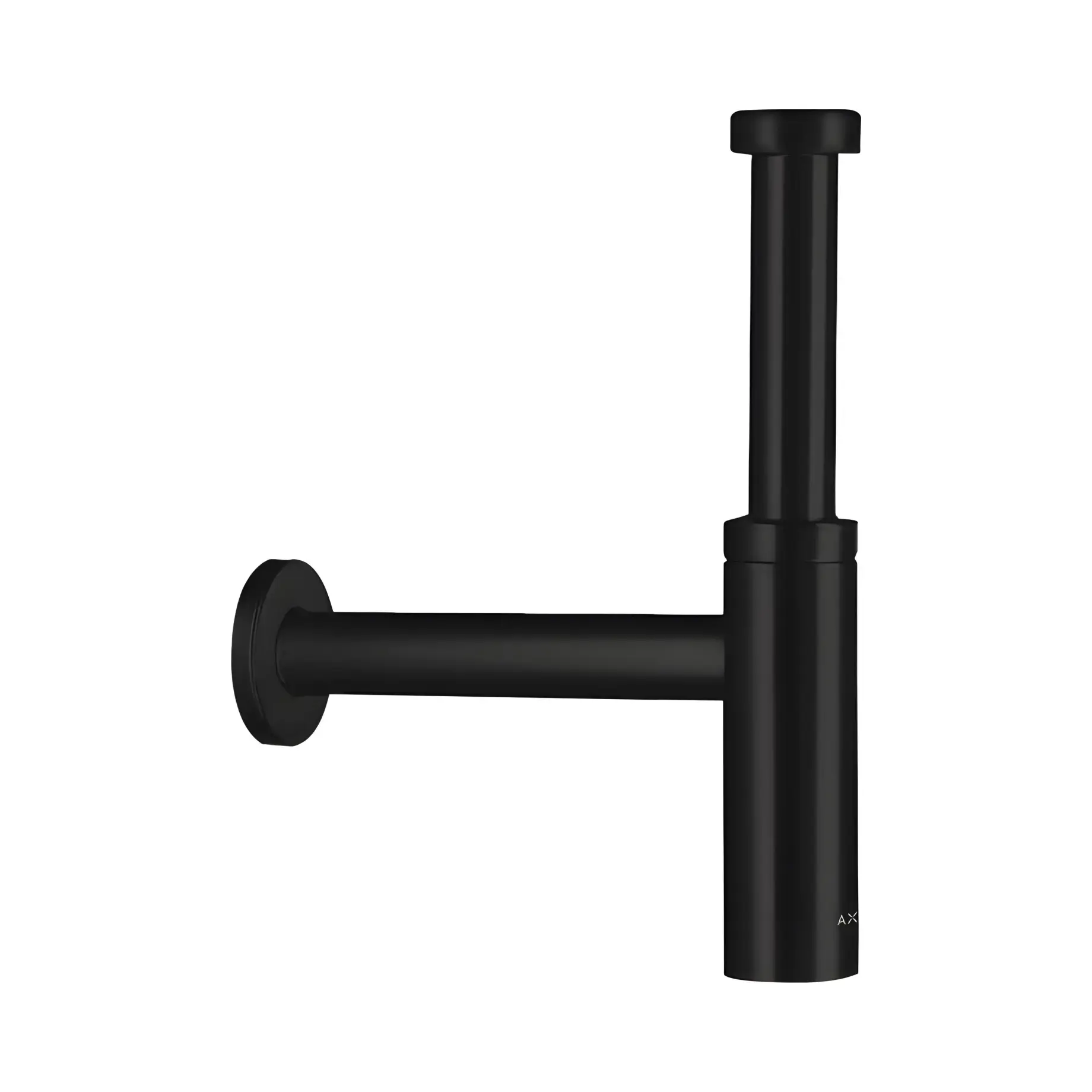 Сифон для раковини Flowstar S Axor 51305670 Matt Black — вид на білому тлі