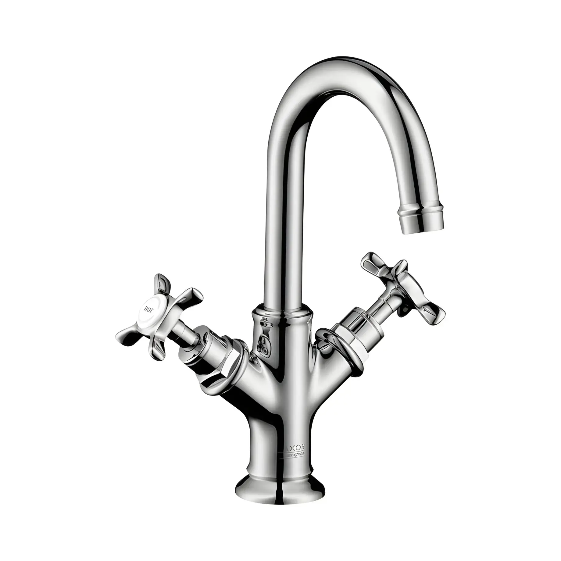 Змішувач для умивальника Montreux 160 Axor 16505000 Chrome — вид на білому тлі