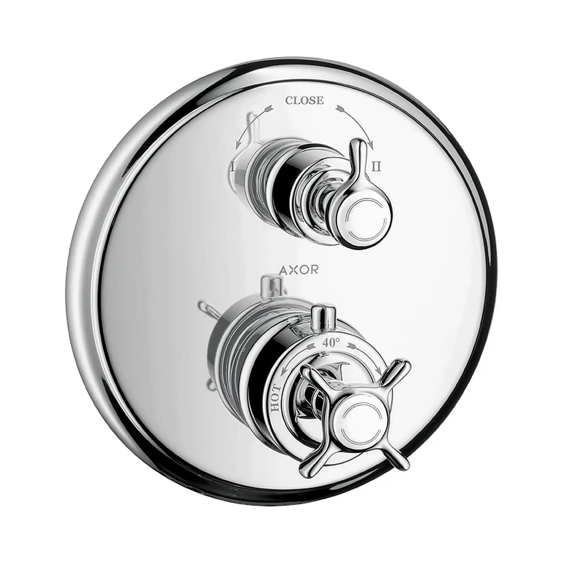 Змішувач  прихованого монтажу для ванни/душу Montreux Axor 16820000 Chrome — вид на білому тлі