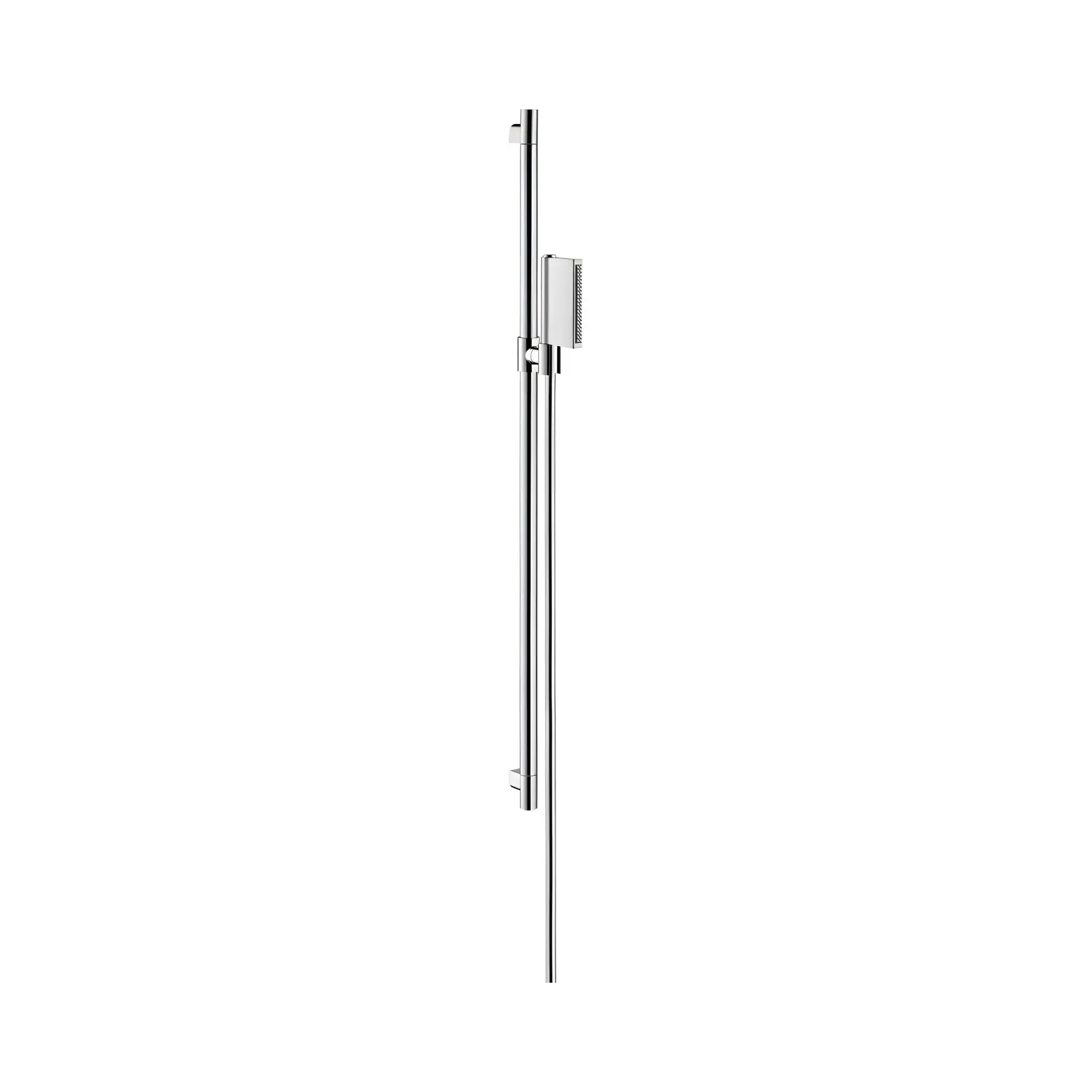 Душовий набір One Select 2jet 90 см Axor 45722000 Chrome — вид на білому тлі