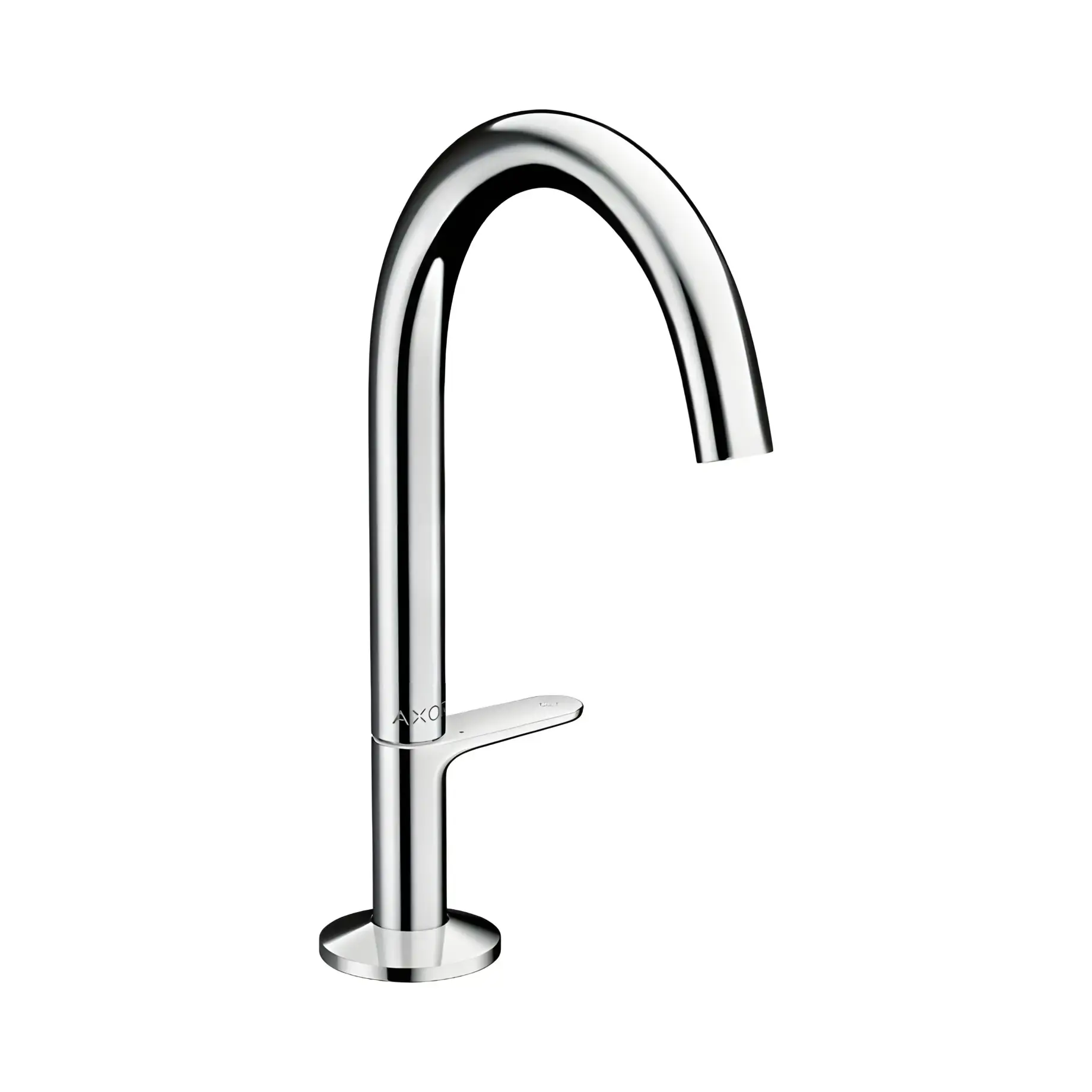 Змішувач для умивальника One Select 170 з донним клапаном push-open Axor 48020000 Chrome — вид на білому тлі