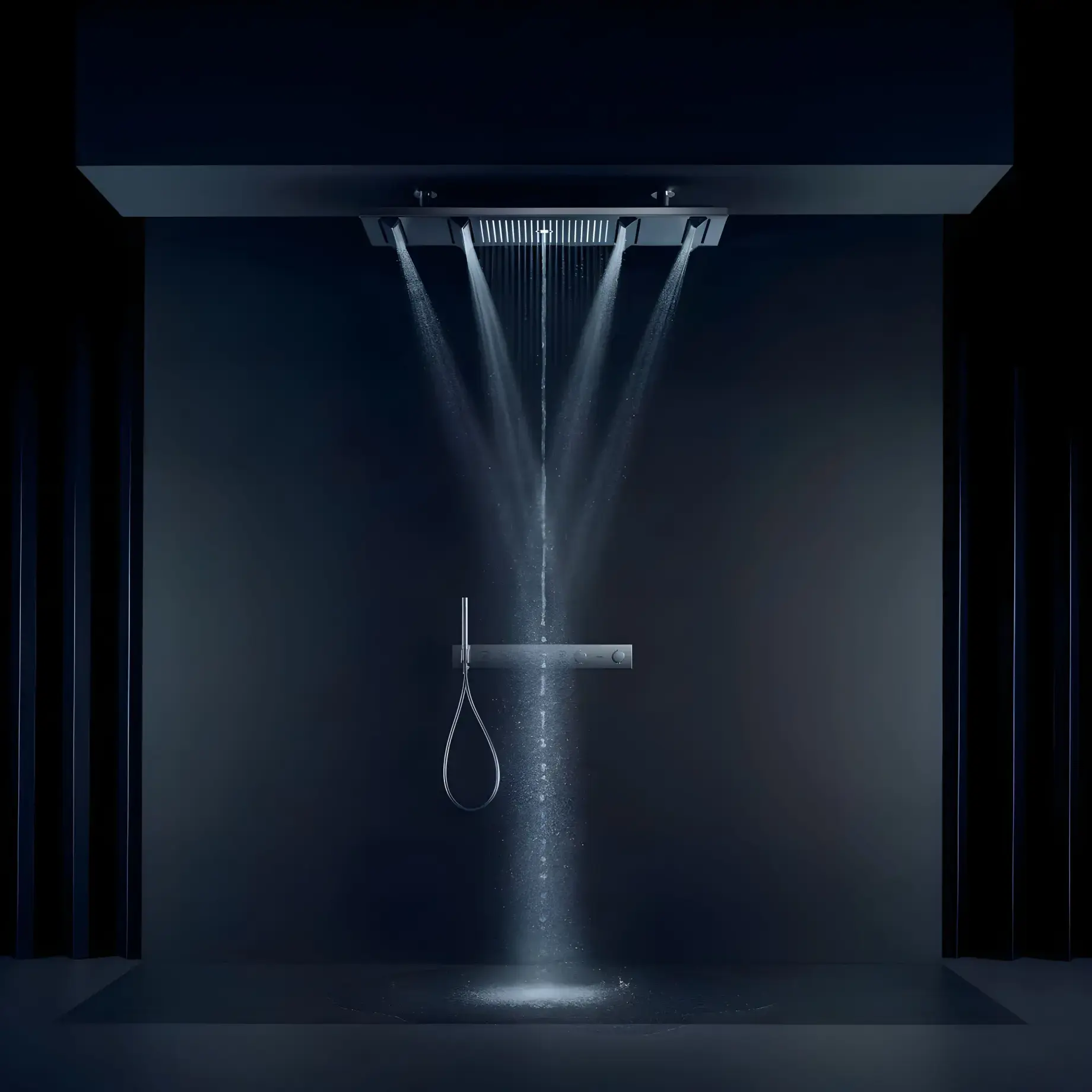 Термостат для душу ShowerSolutions Axor 18358000 — бічний ракурс