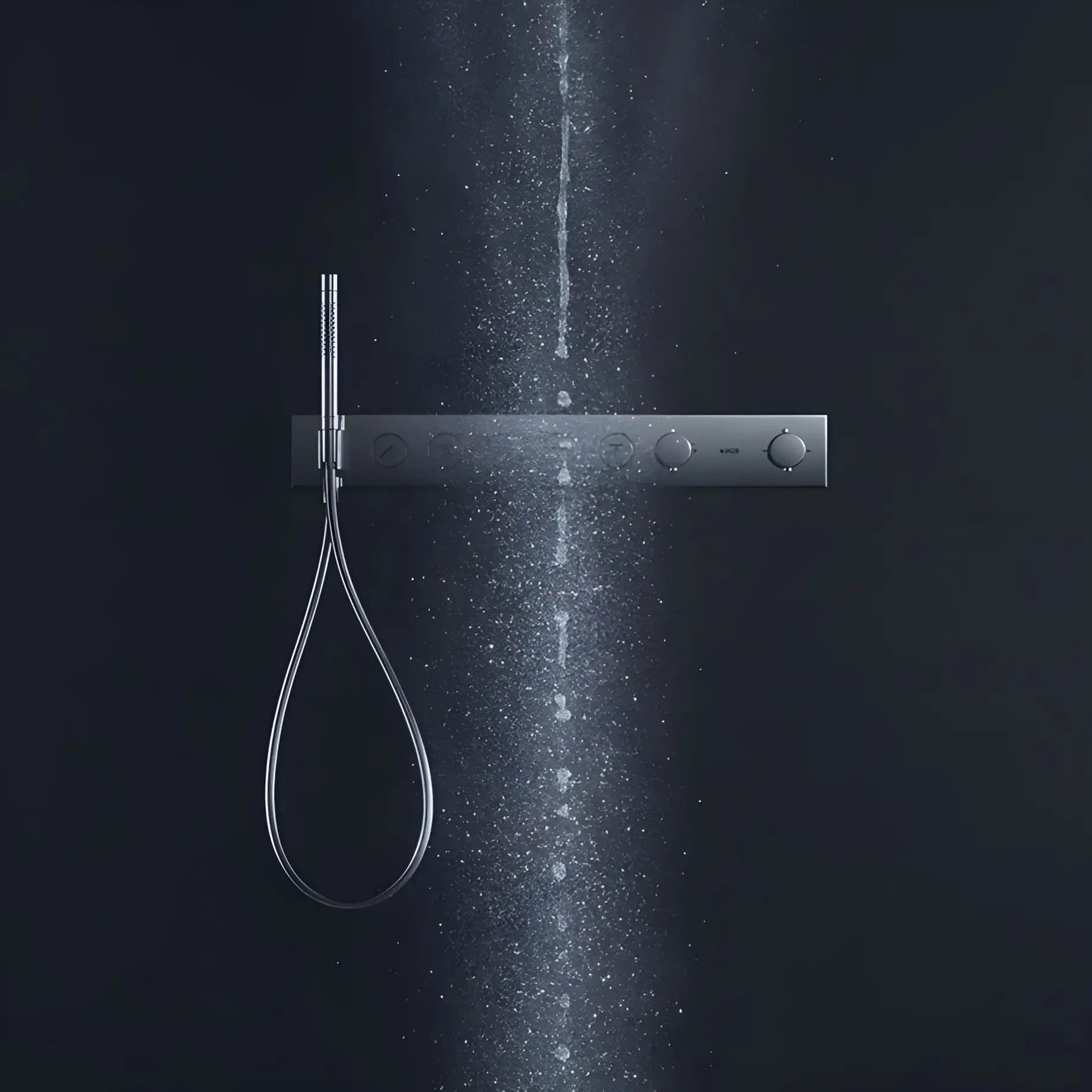 Термостат для душу ShowerSolutions Axor 18358000 — вид згори