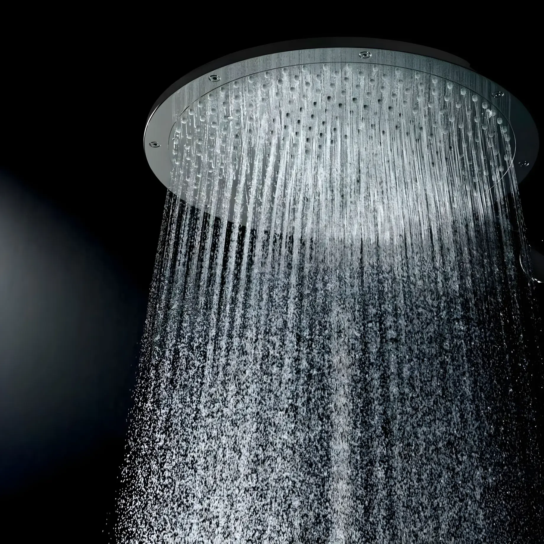 Душевая система с термостатом ShowerSolutions Axor 27984000 — вид спереди