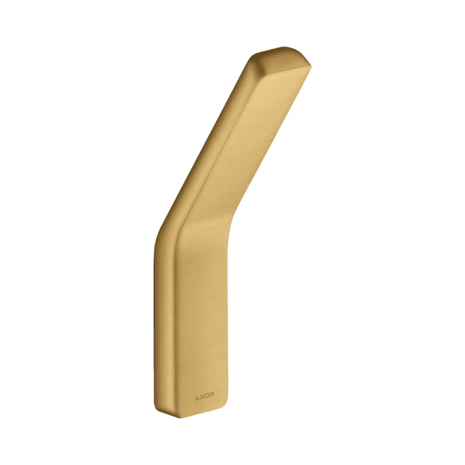 Гачок настінний Universal Axor 42801250 Brushed Gold Optic — вид на білому тлі