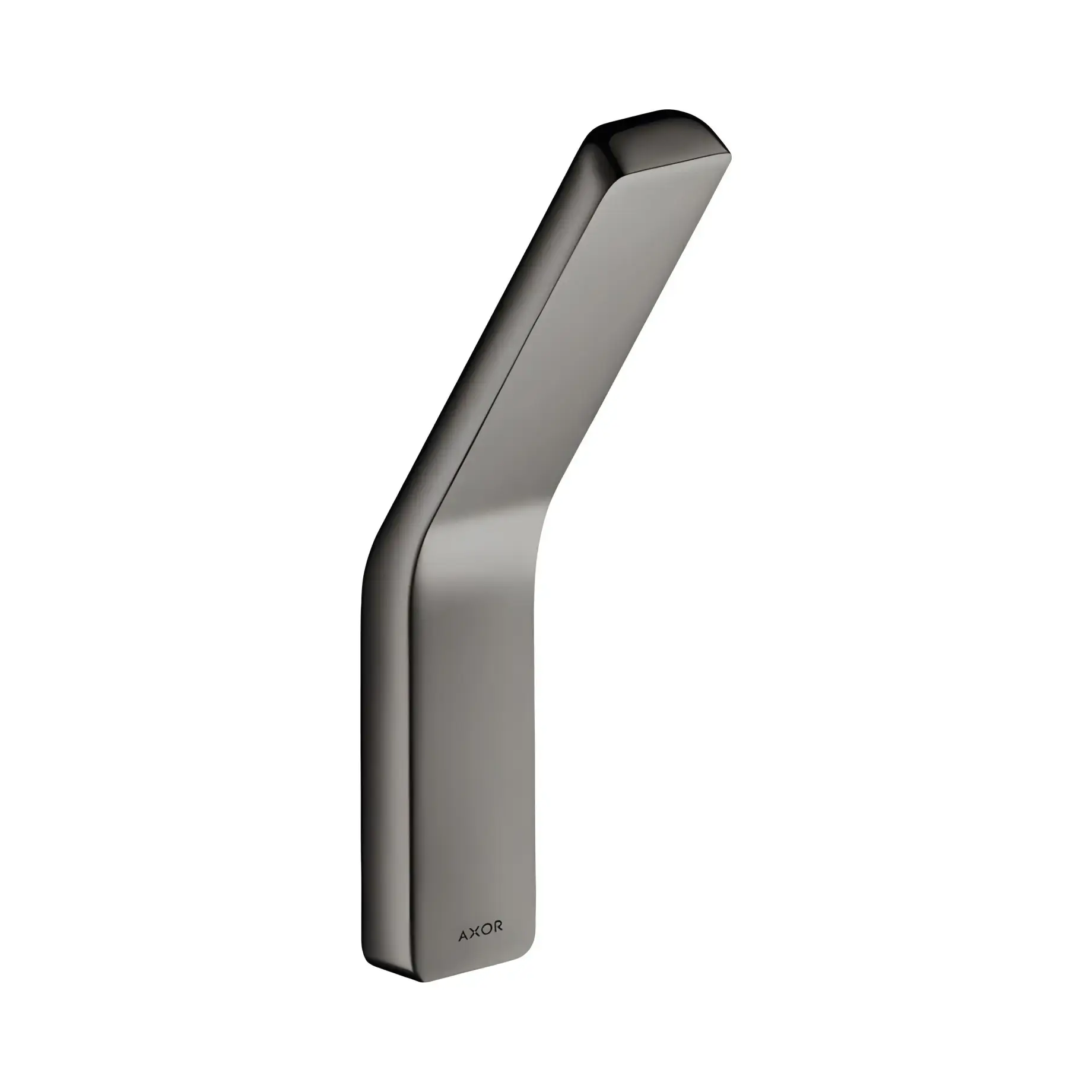 Гачок настінний Universal Axor 42801330 Polished Black Chrome — вид на білому тлі