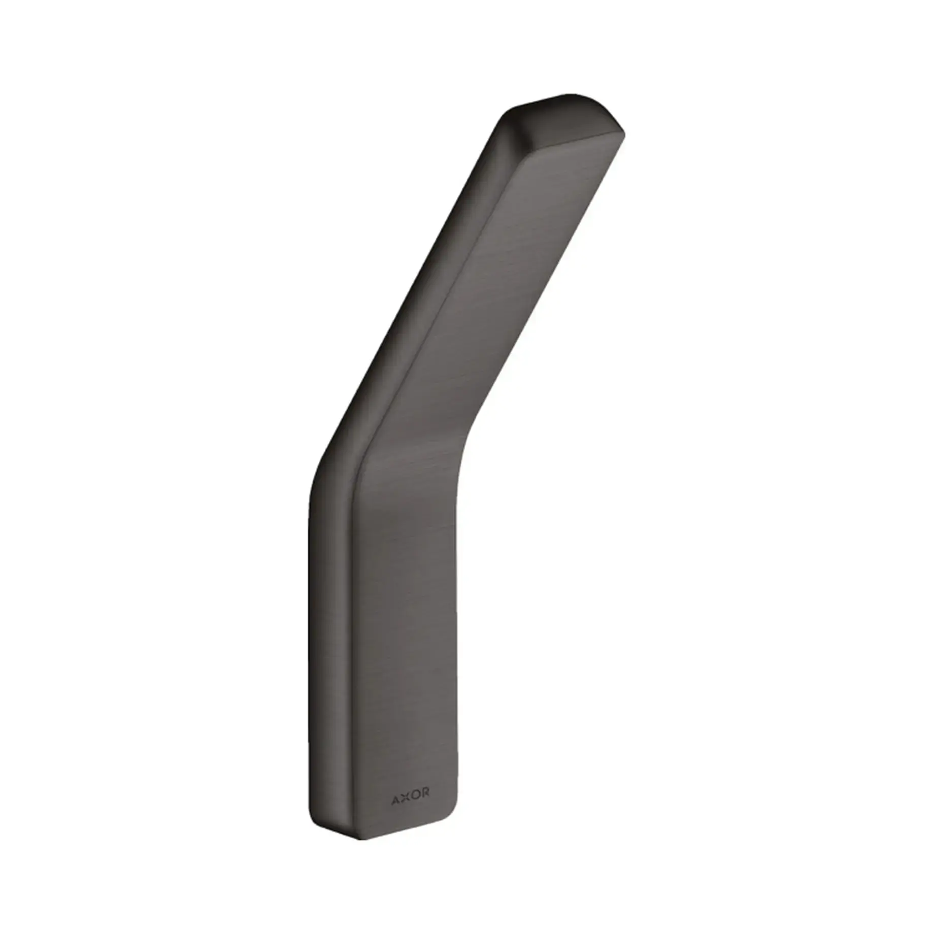 Гачок настінний Universal Axor 42801340 Brushed Black Chrome — вид на білому тлі