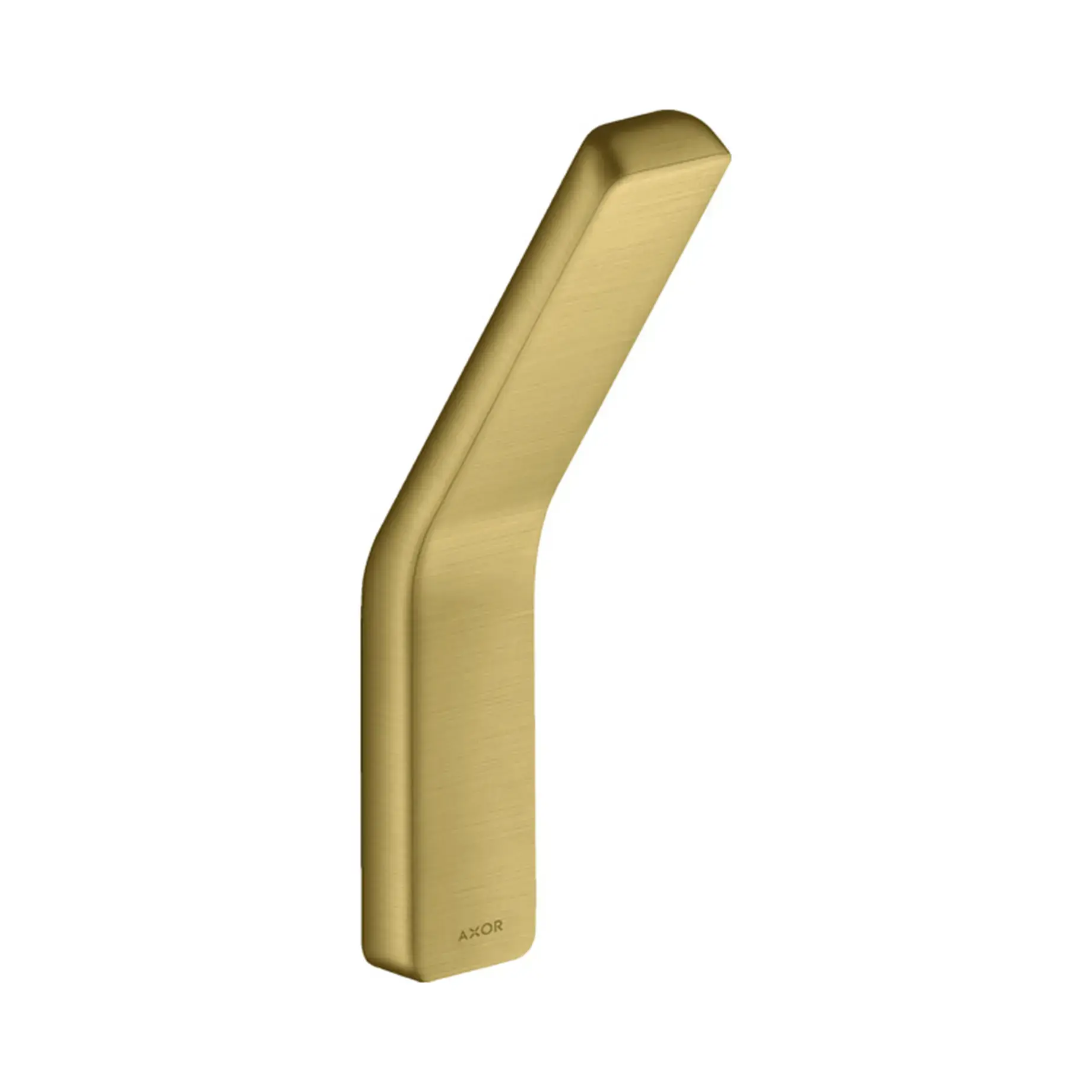 Гачок настінний Universal Axor 42801950 Brushed Brass — вид на білому тлі