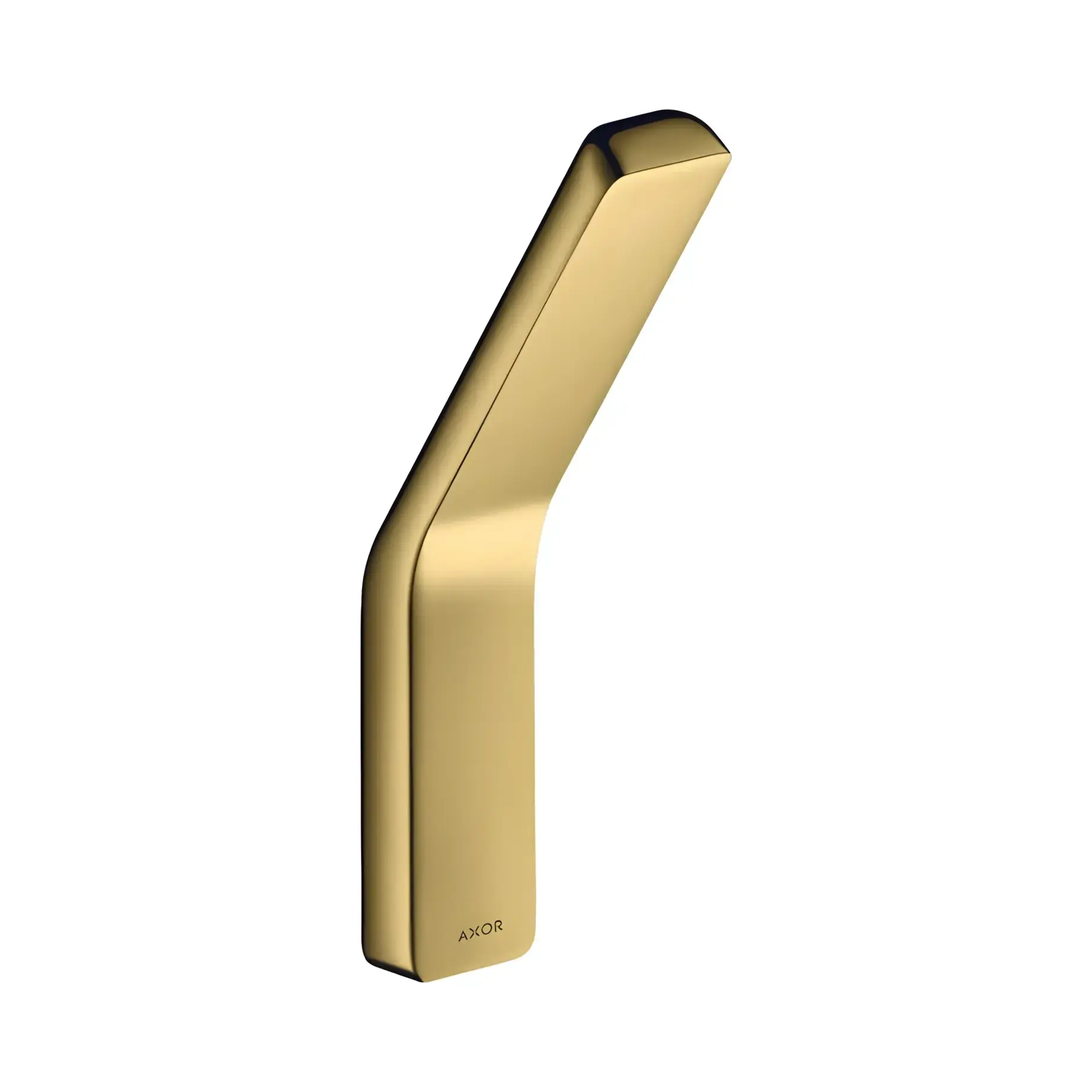 Гачок настінний Universal Axor 42801990 Polished Gold Optic — вид на білому тлі