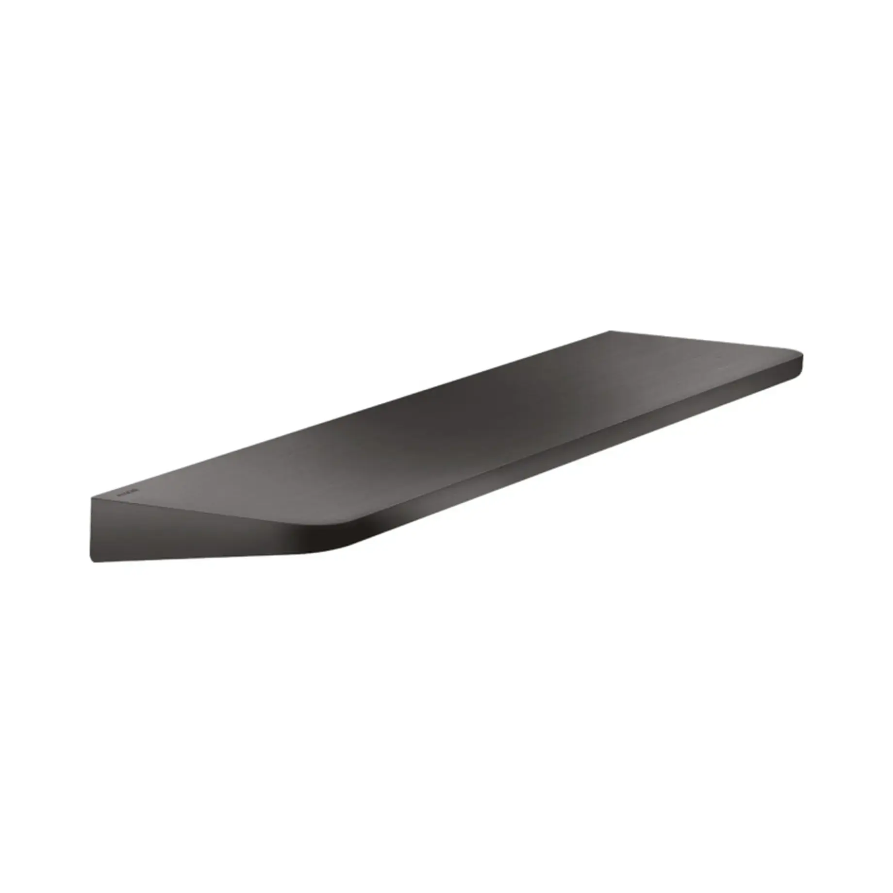 Полиця Universal Circular Axor 42844340 Brushed Black Chrome — вид на білому тлі