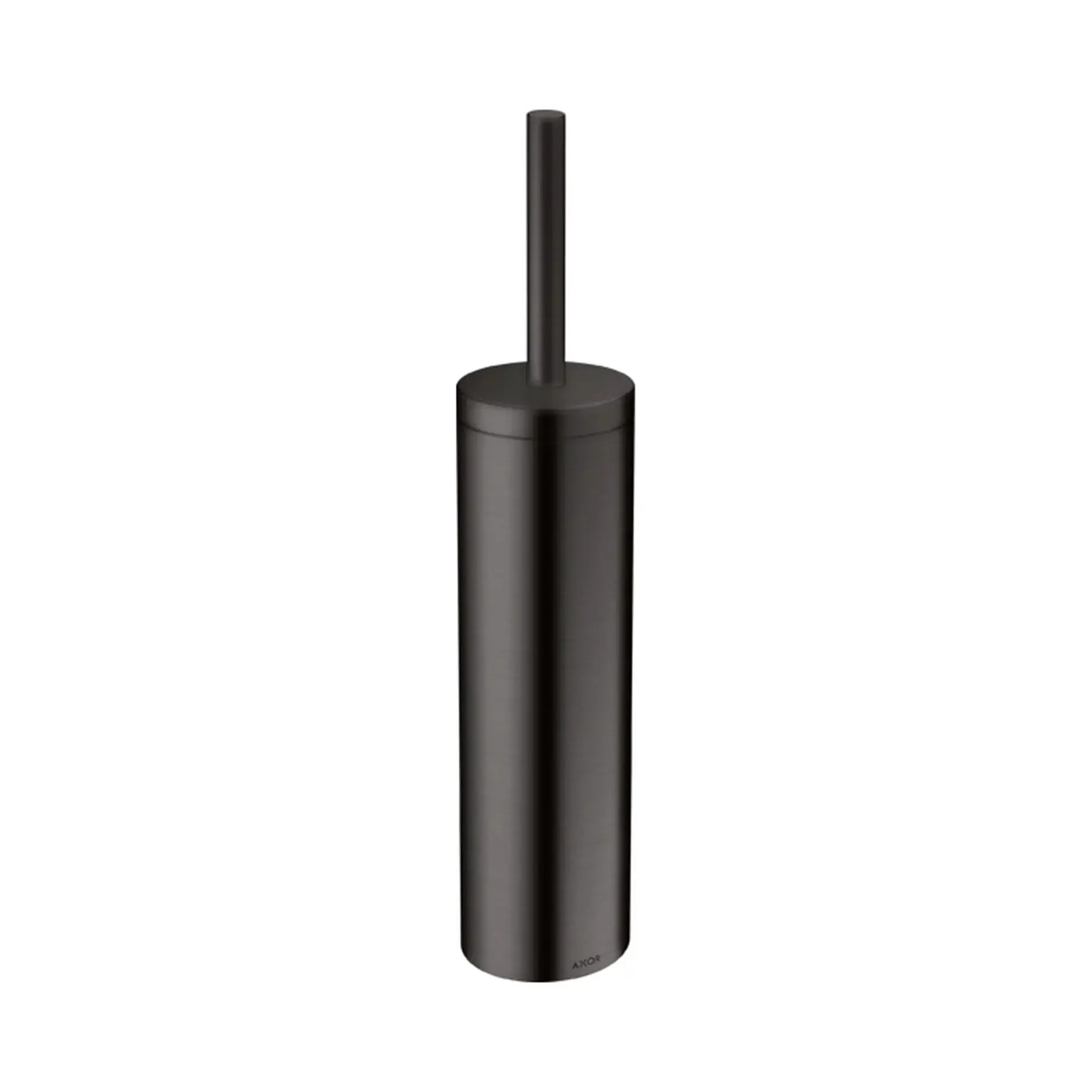 Щітка для унітазу Universal Circular Axor 42855340 Brushed Black Chrome — вид на білому тлі