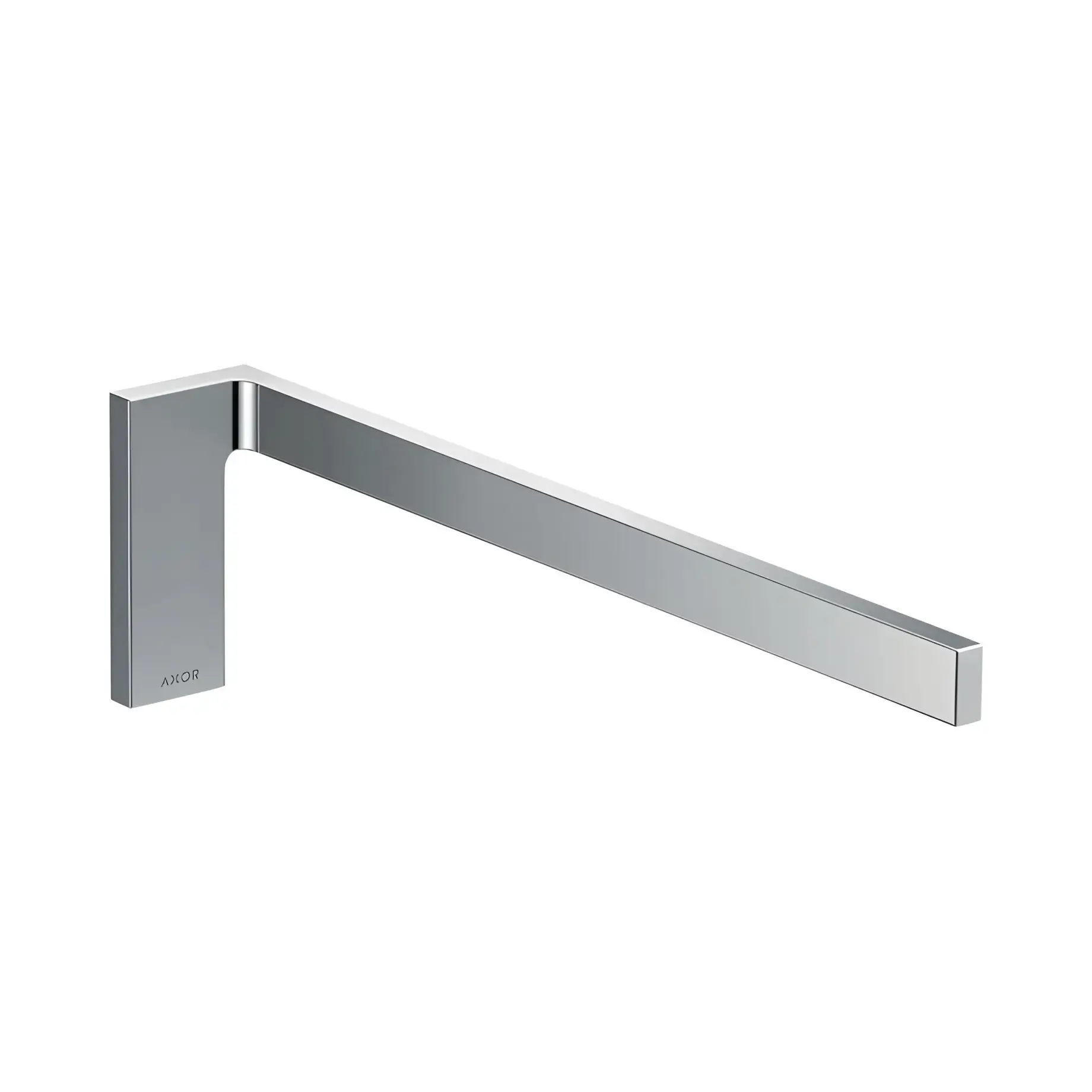 Тримач для рушників Universal Rectangular Axor 42626000 Chrome — вид на білому тлі