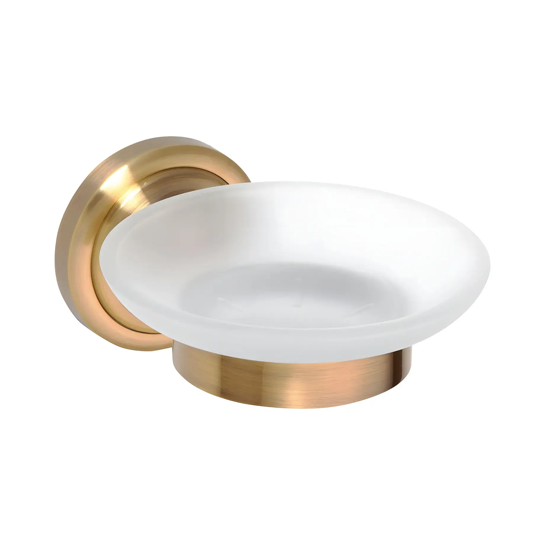 Мильниця Retro Bemeta 144108027 White / Bronze — вид на білому тлі
