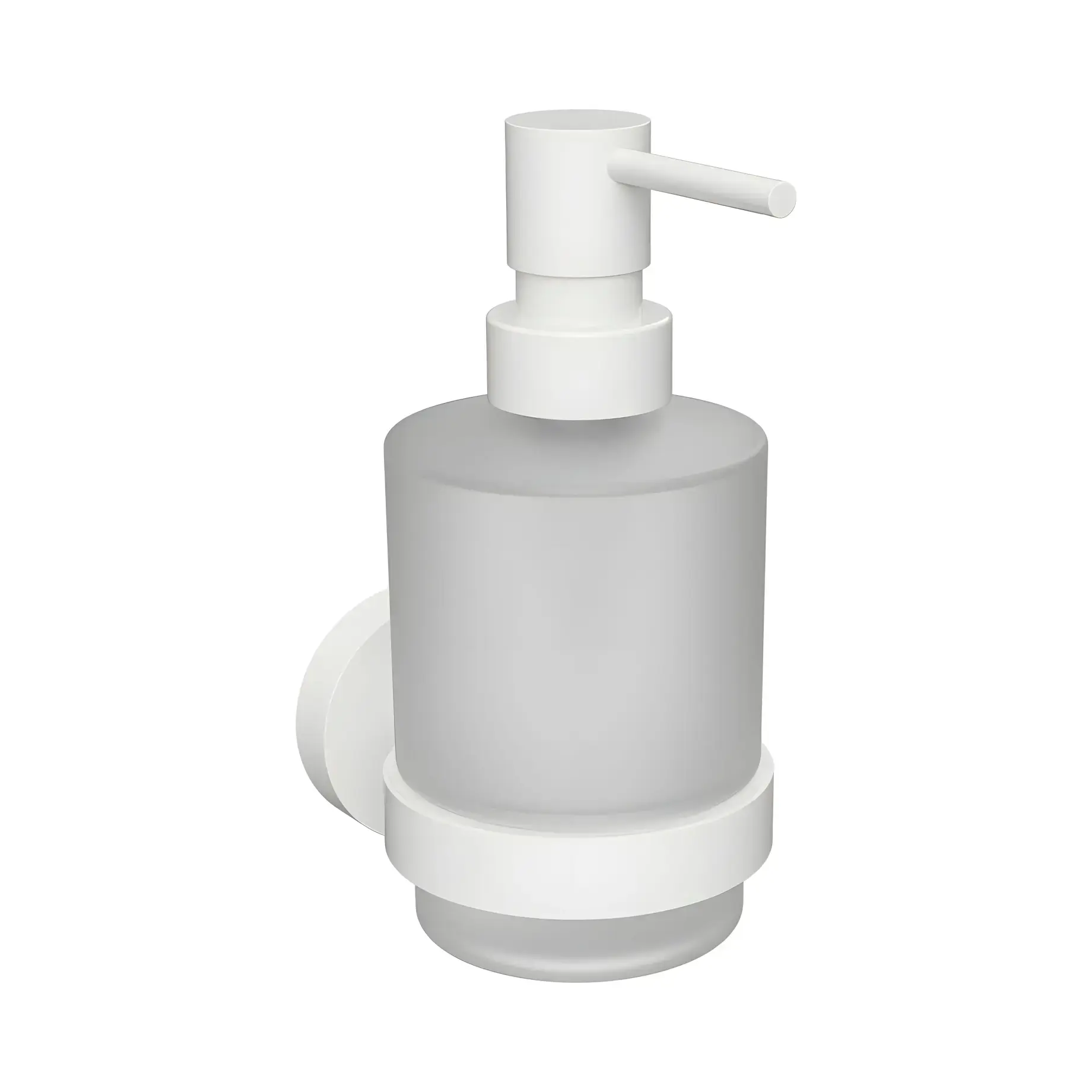 Дозатор для рідкого мила White Mini Bemeta 104109104 — вид на білому тлі