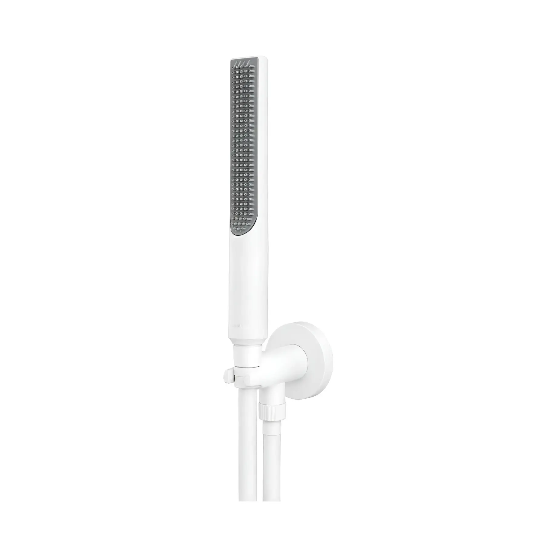 Душовий гарнітур Apice Line Bossini CE3004C00045005 White Matt — вид на білому тлі