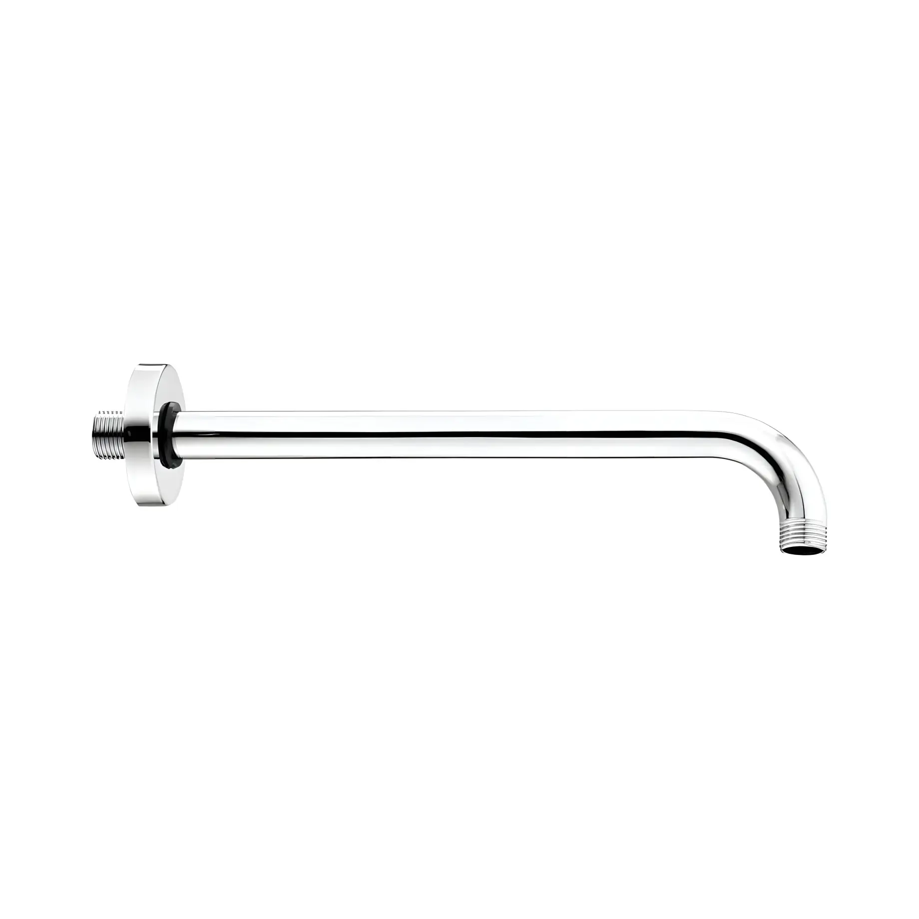 Кронштейн для верхнього душу 35 см Bossini H19000H00030003 Chrome — вид на білому тлі
